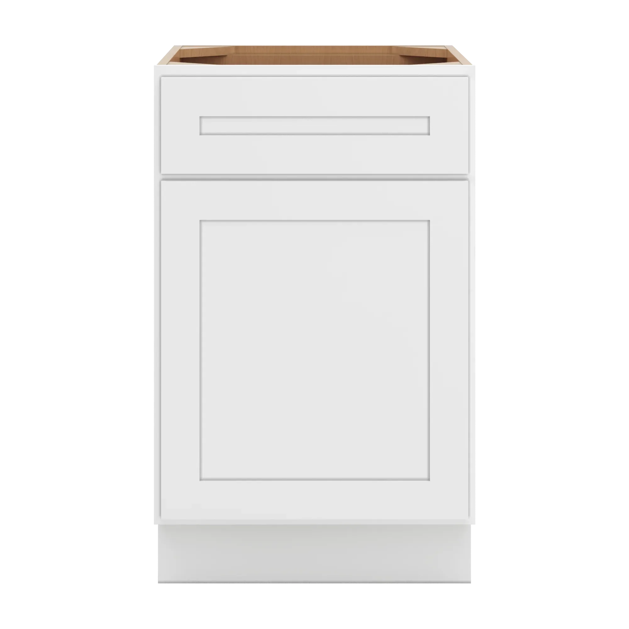 cnc luxor 5 piece white 21 w single door base cabinet