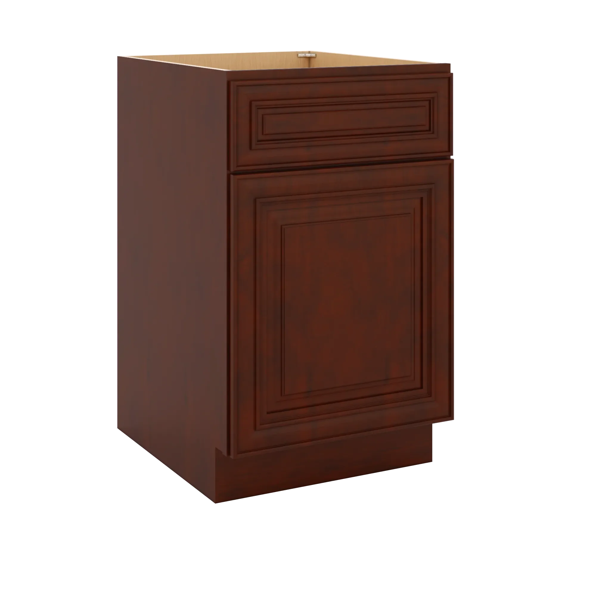 J&K Mahogany J5 Single Door Standard Base Cabinet - 21" W