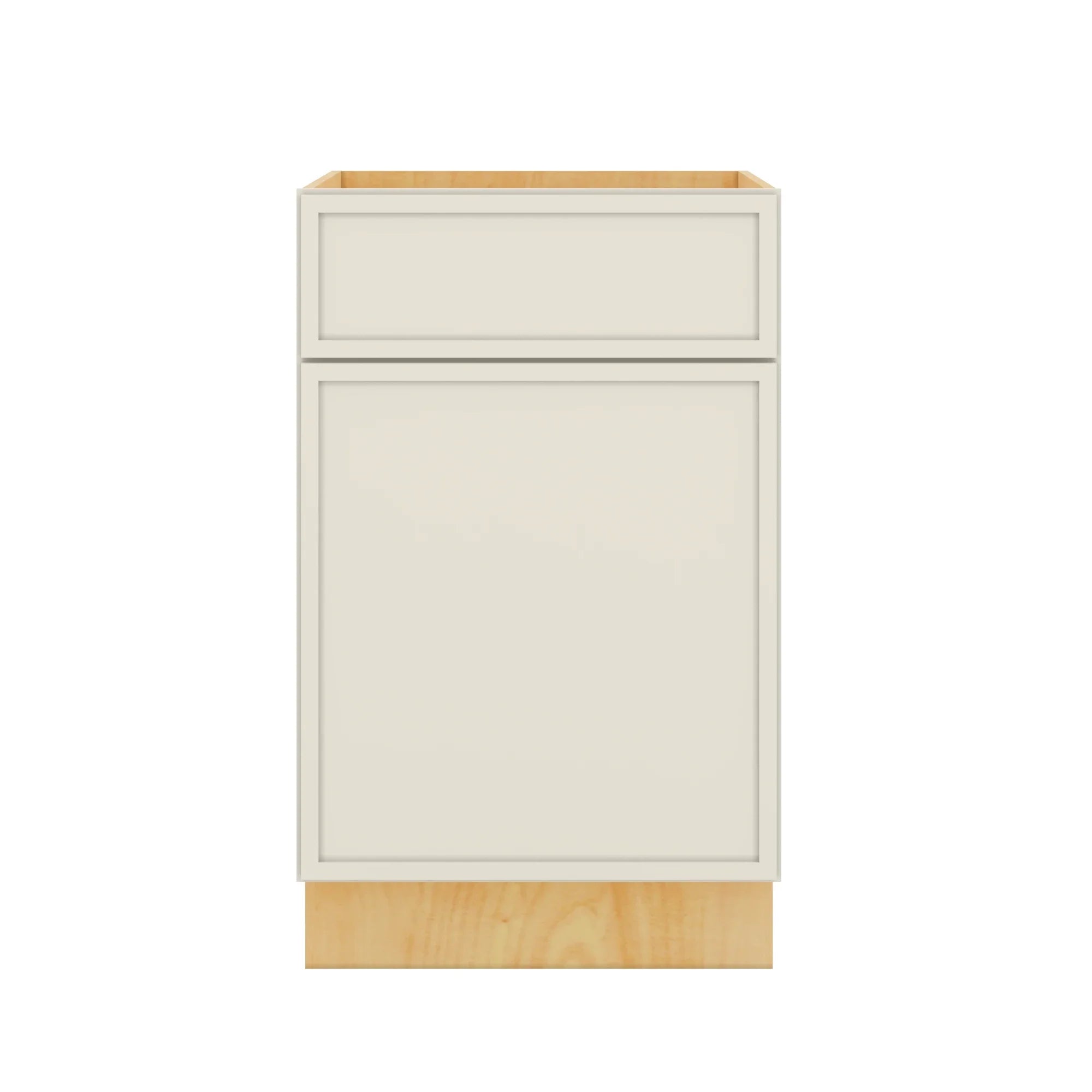 Modernform Cabinet Slim Dove White 21" W X 34 1/2" H X 24" D Single Door Base Cabinet