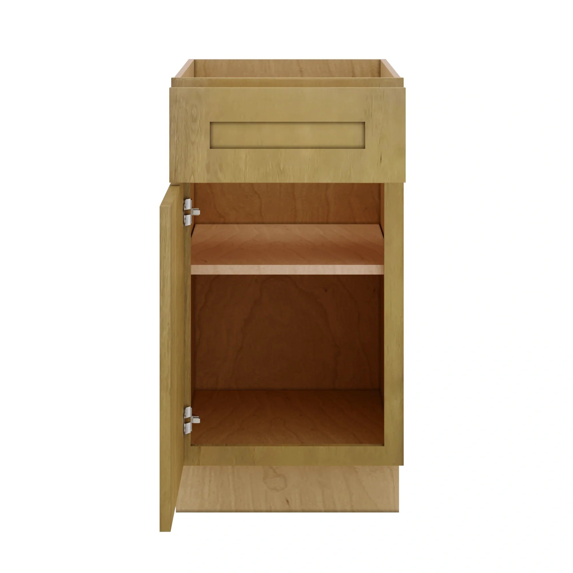 Modernform Cabinet Natural Shaker 21" W X 34 1/2" H X 24" D Single Door Base Cabinet