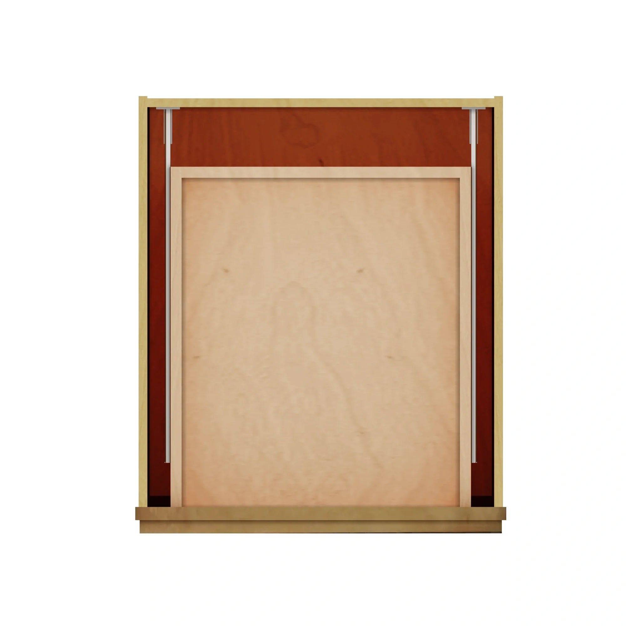 Modernform Cabinet Natural Shaker 21" W X 34 1/2" H X 24" D Single Door Base Cabinet