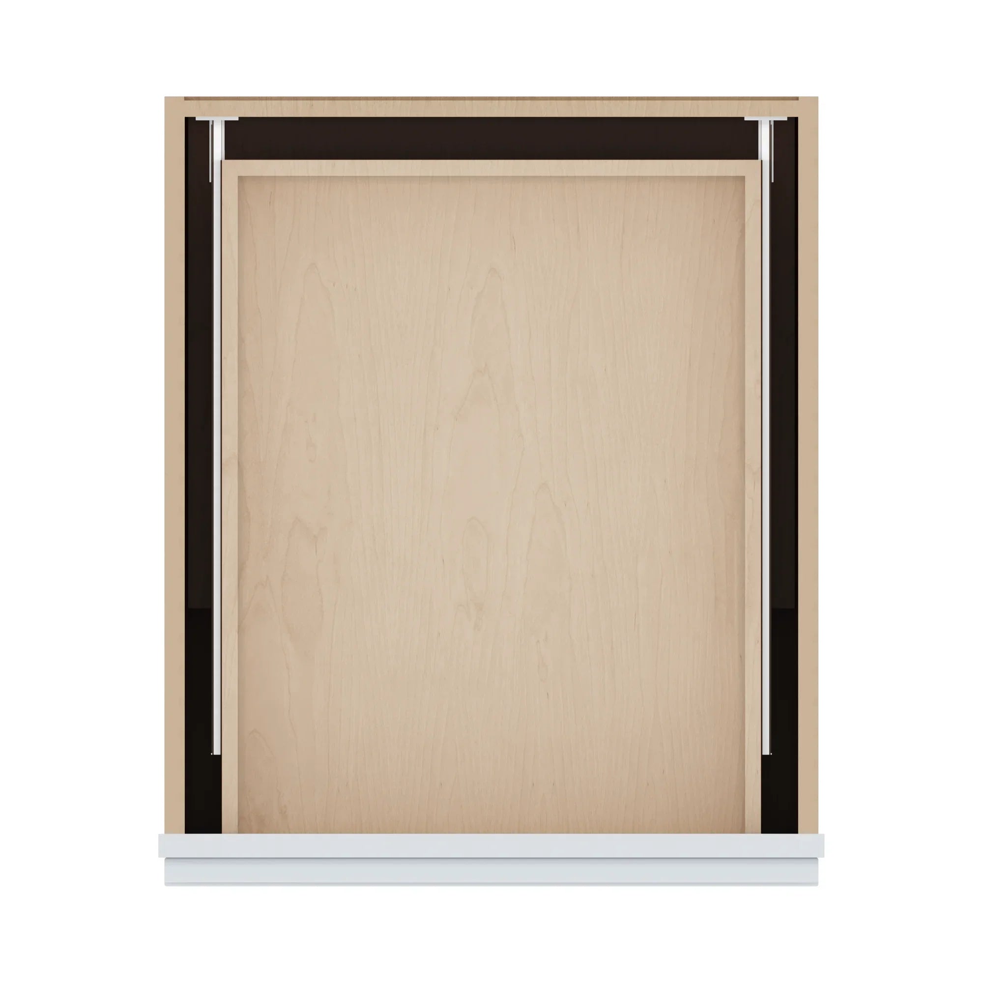 J&K White Shaker S8 Single Door Standard Base Cabinet   21" W