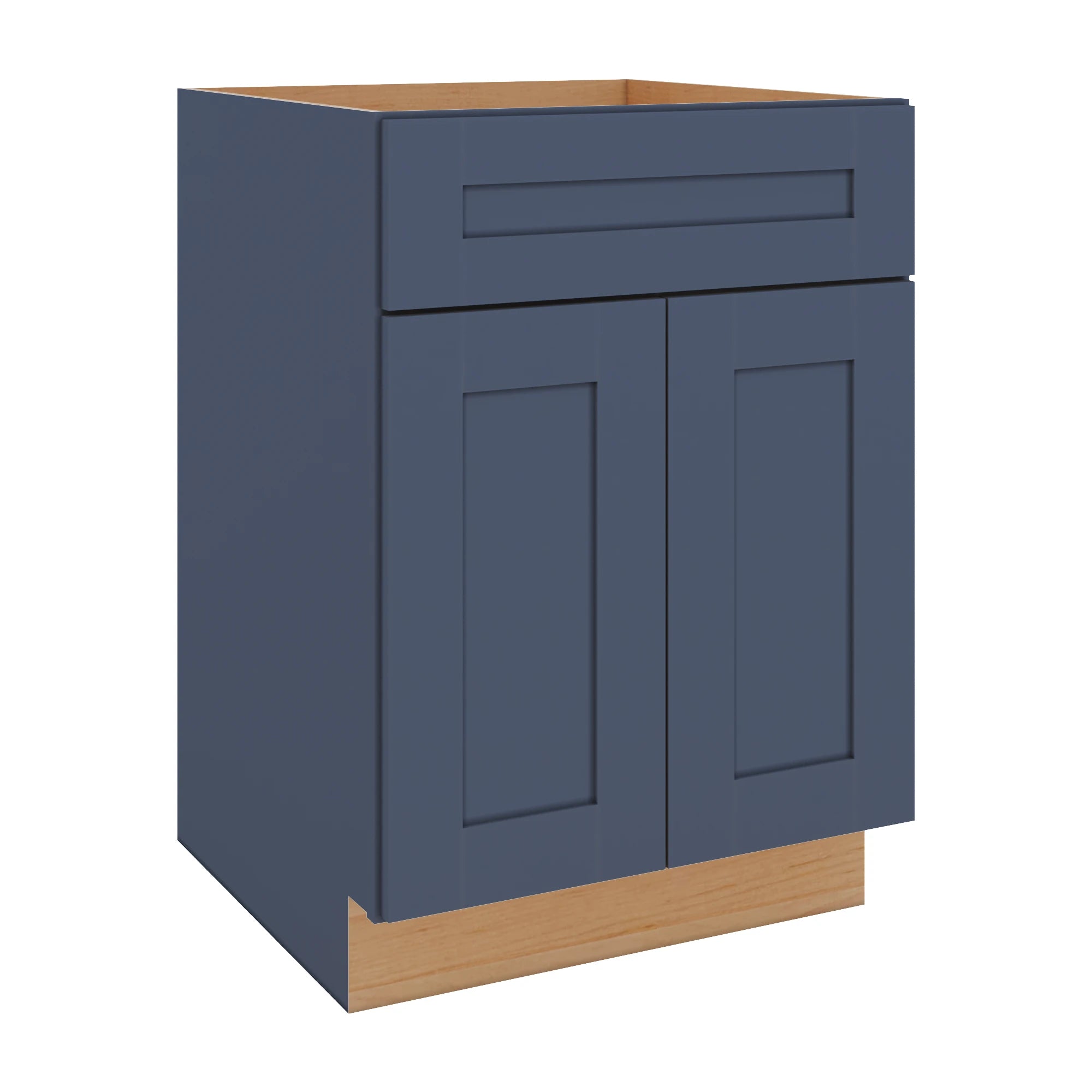 Modernform Cabinet Signature Blue 24" W X 34 1/2" H X 24" D Double Door Base Cabinet