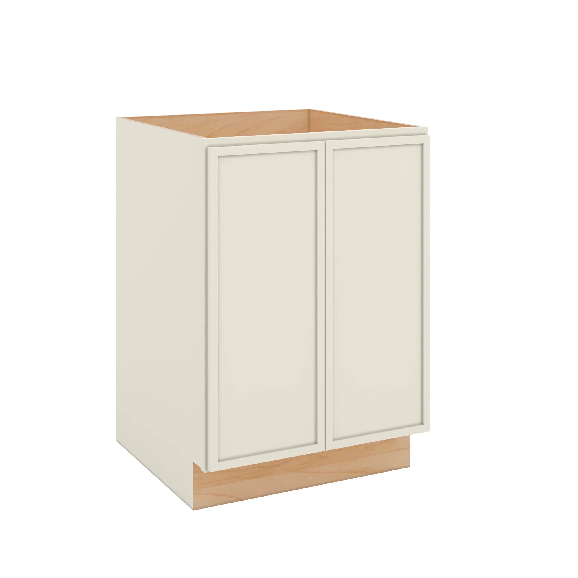 Modernform Cabinet Slim Dove White 24" W X 34 1/2" H X 24" D Full Height Double Door Base Cabinet