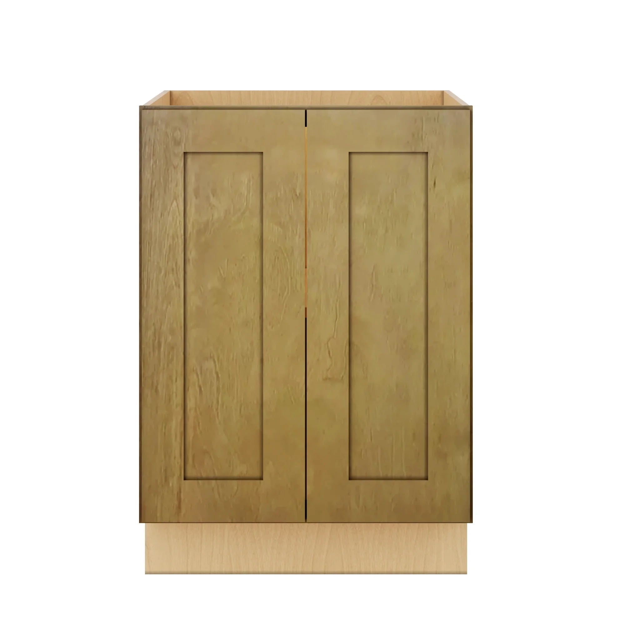 Modernform Cabinet Natural Shaker 24" W X 34 1/2" H X 24" D Full Height Double Door Base Cabinet