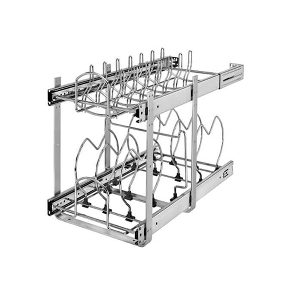 Wolf Classic Hanover White Paint Base - Pots And Pans Organizer Kit