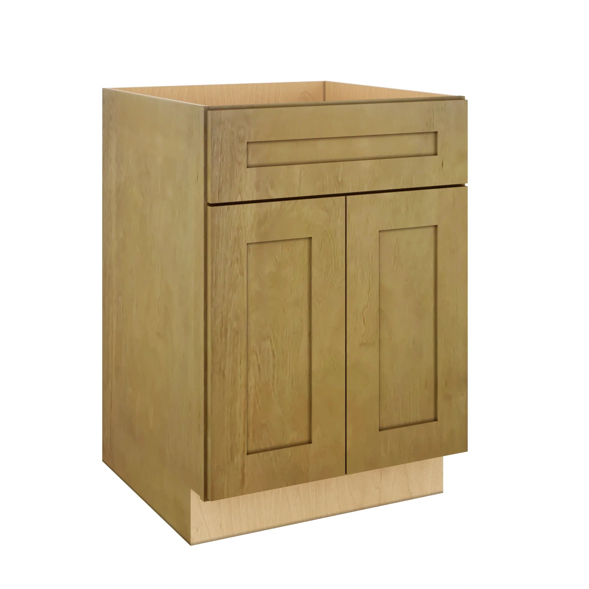 Modernform Cabinet Natural Shaker 24" W X 34 1/2" H X 24" D Double Door Base Cabinet
