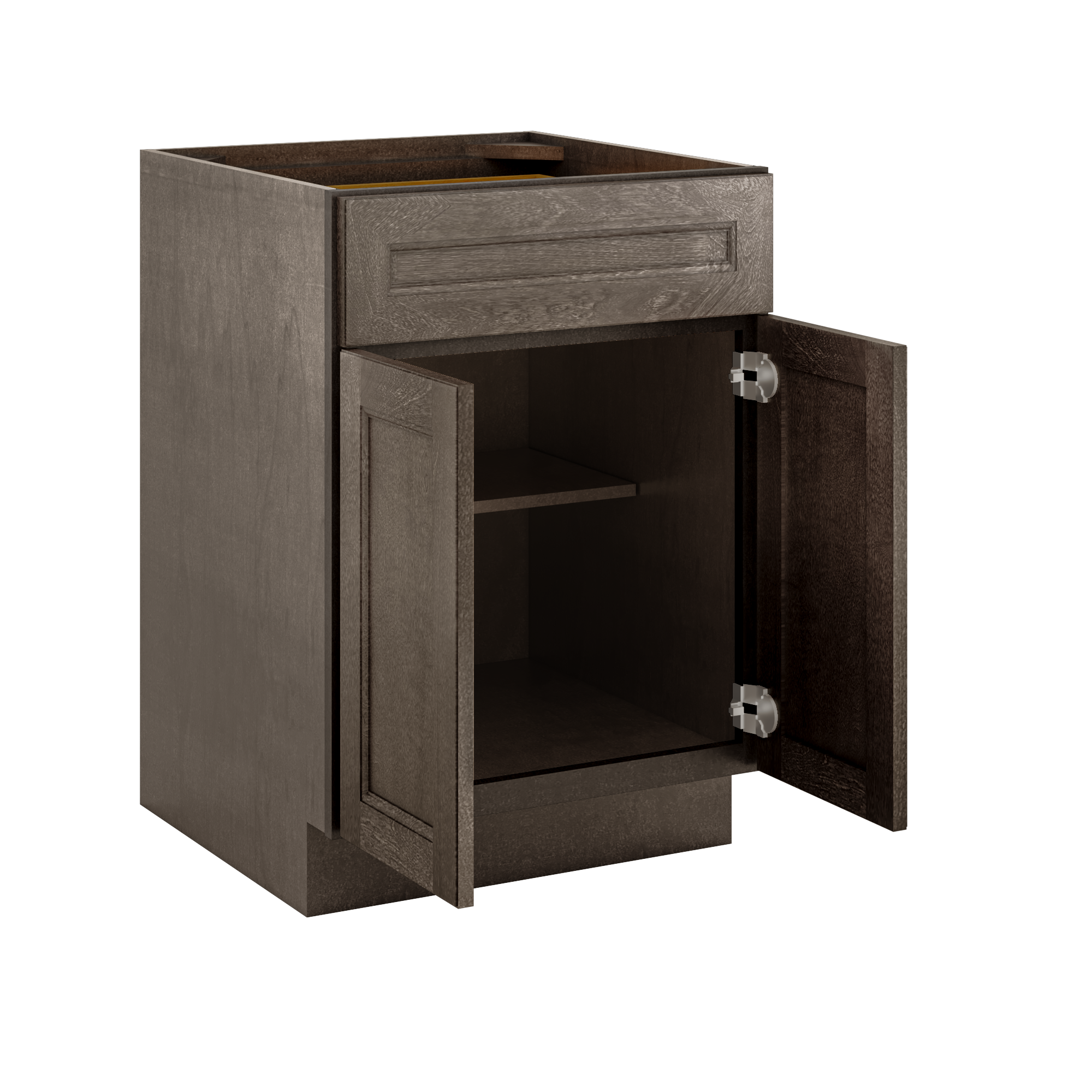 Base Kitchen Cabinet B24 Milan Slate 24 in. width 34.5 in. height 24 in. depth