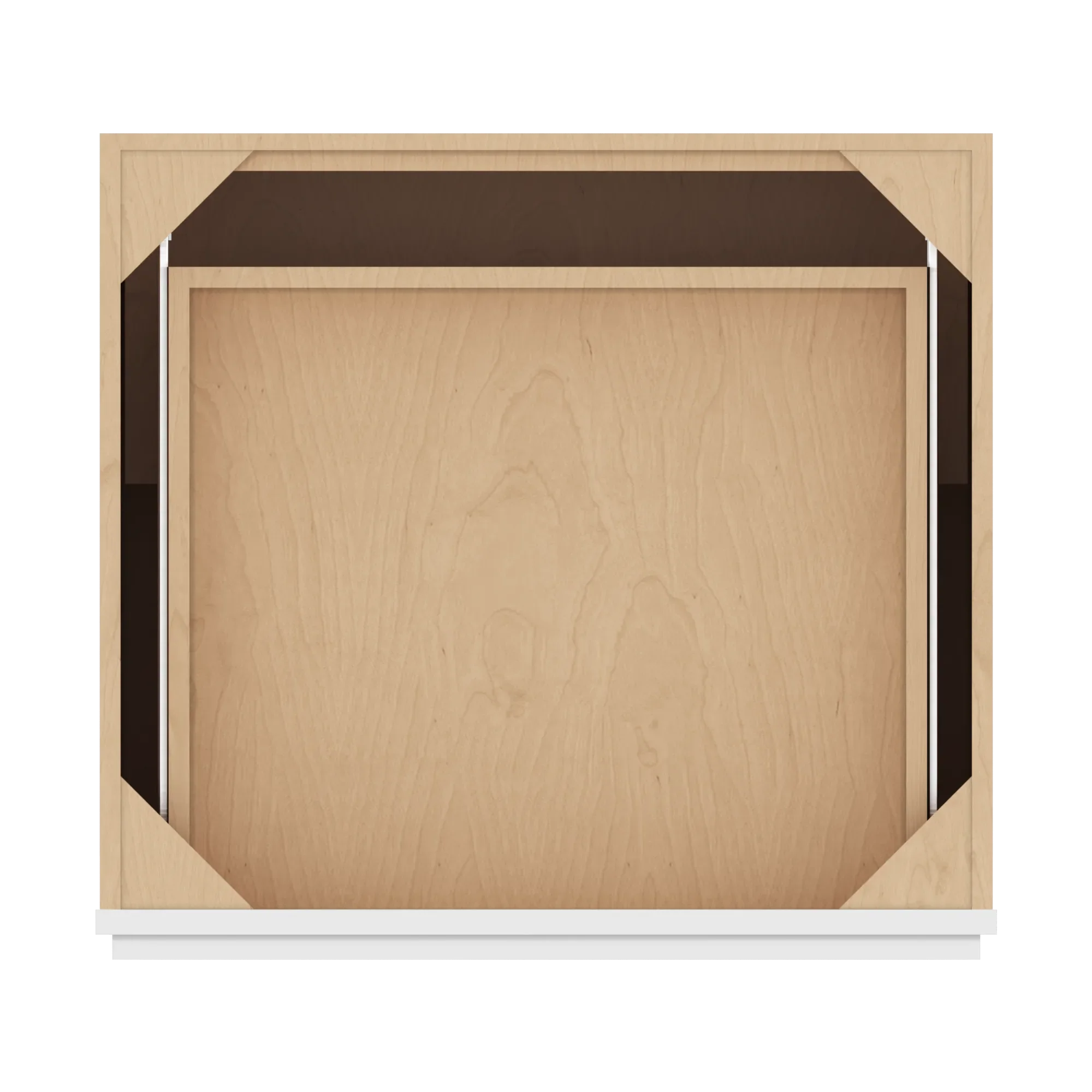 cnc luxor 5 piece white 27 w x 32 1 2 h single drawer double door base cabinet