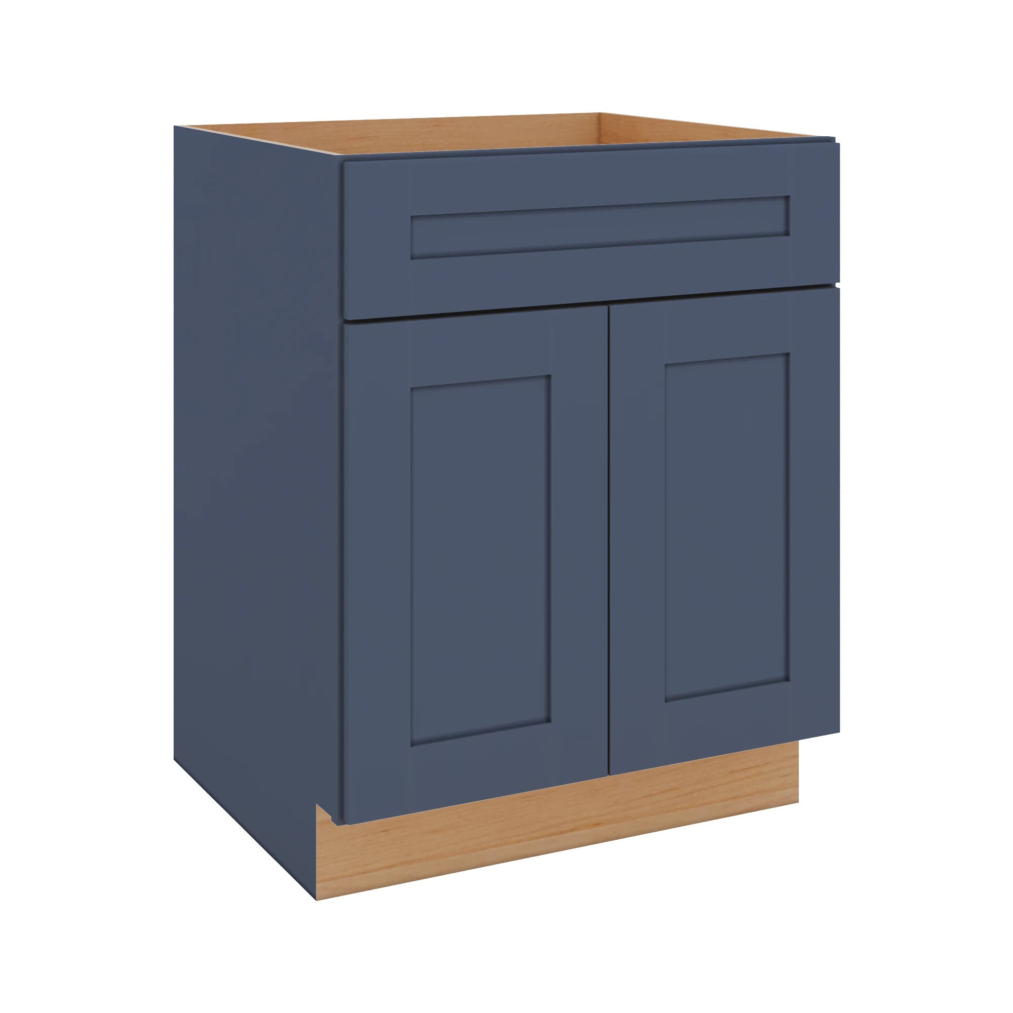 Modernform Cabinet Signature Blue 27" W X 34 1/2" H X 24" D Double Door Base Cabinet