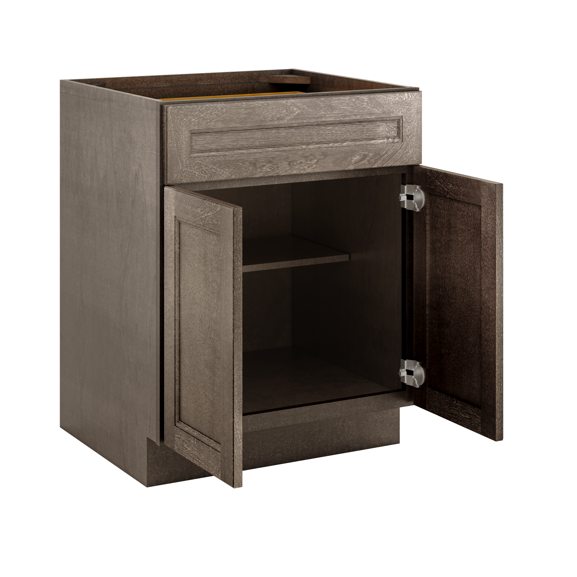 Base Kitchen Cabinet B27 Milan Slate 27 in. width 34.5 in. height 24 in. depth