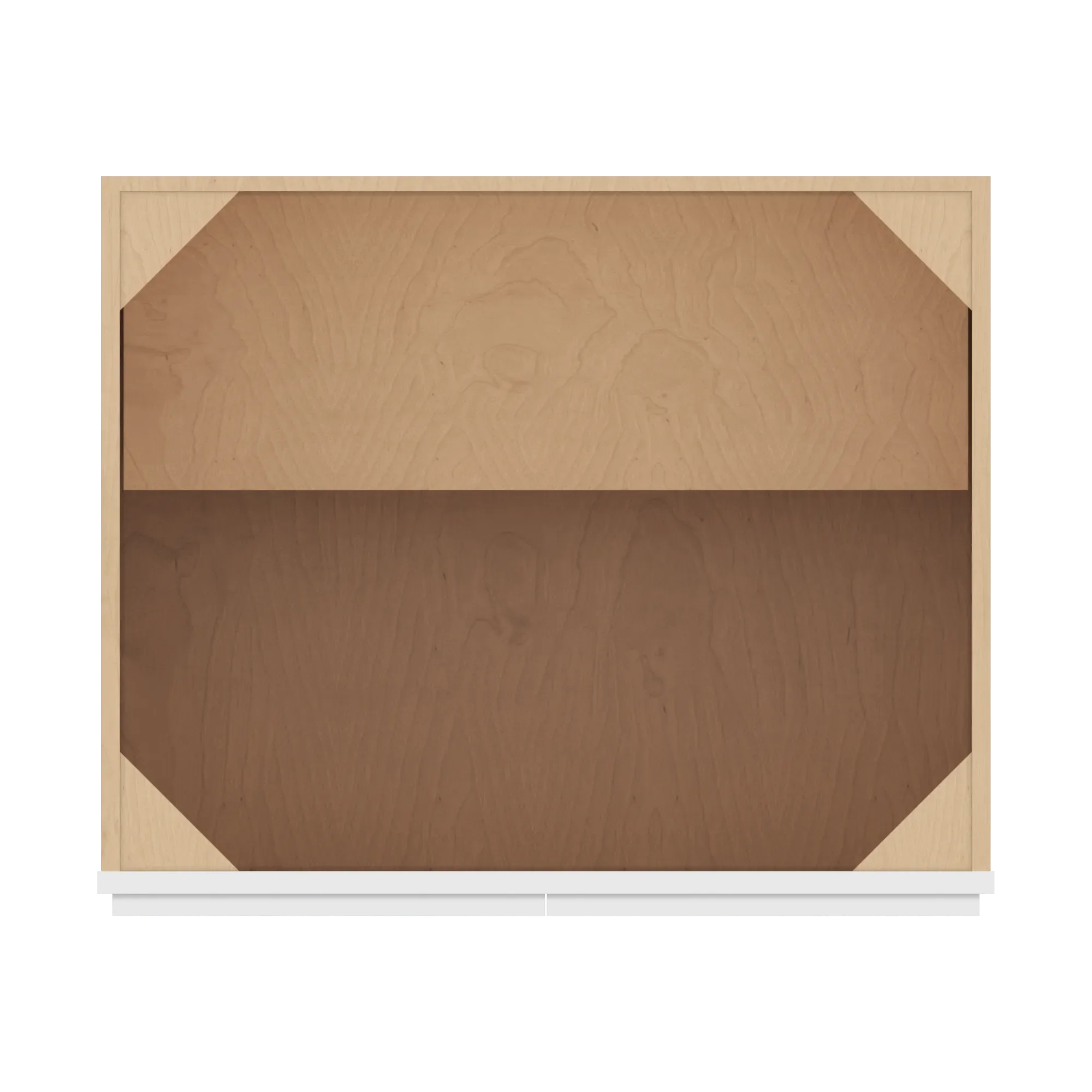 cnc luxor 5 piece white 30 w full height double door base cabinet