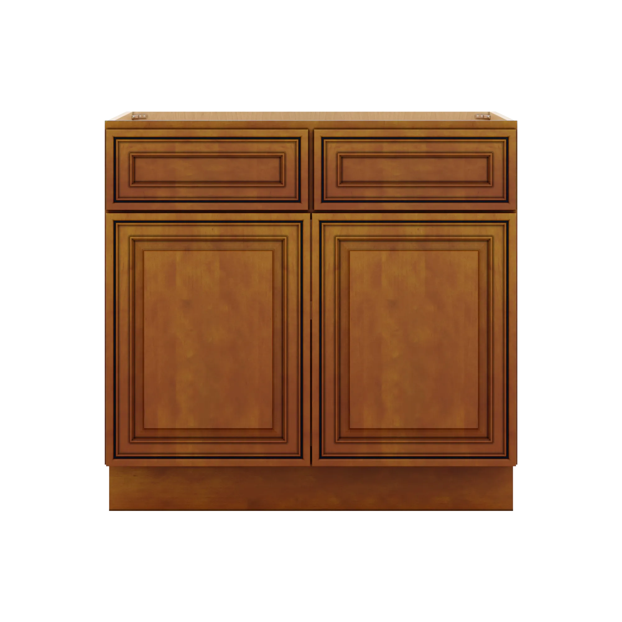 j k mocha glazed k10 double door standard base cabinet 30 w
