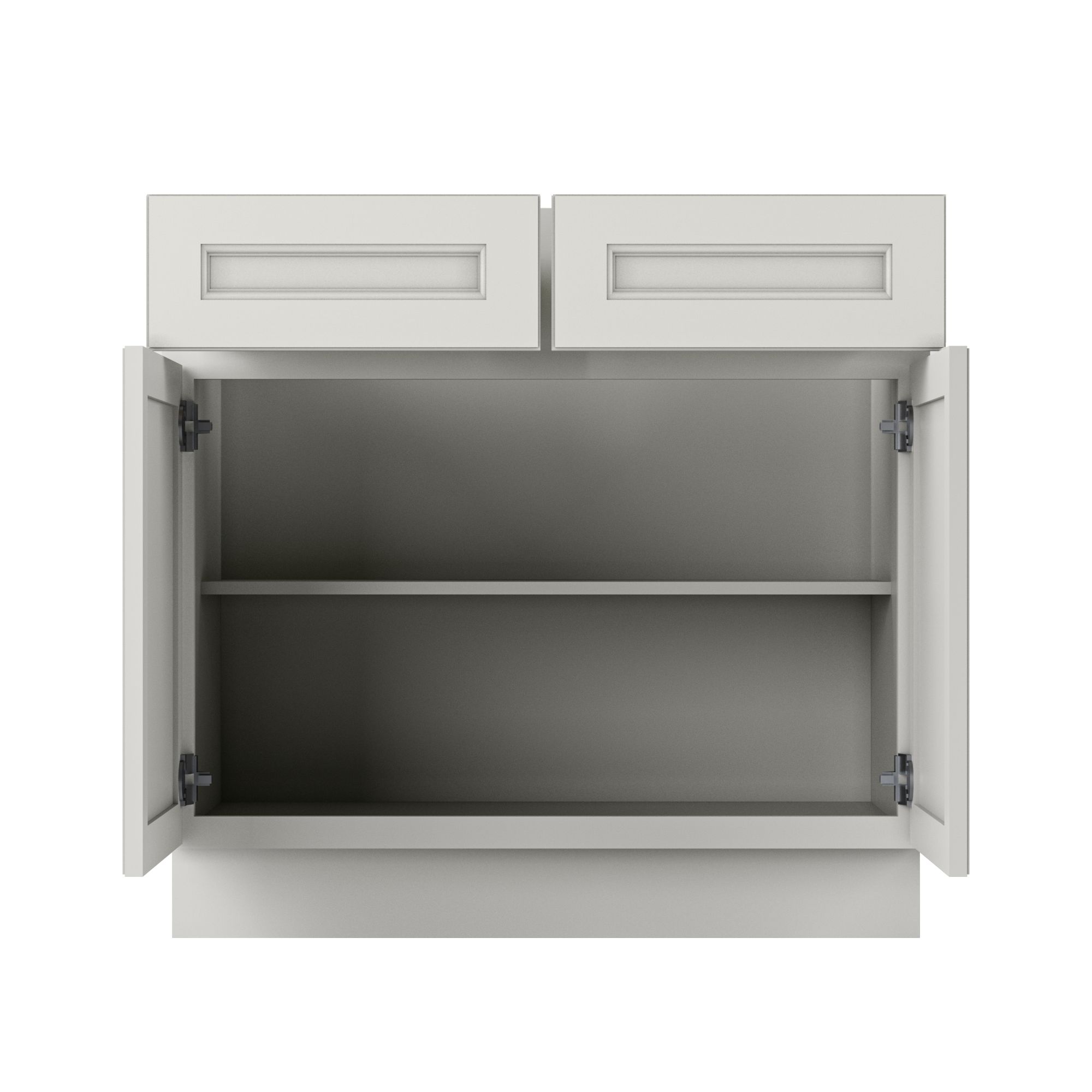 Base Kitchen Cabinet B36 Milan Pearl 36 in. width 34.5 in. height 24 in. depth