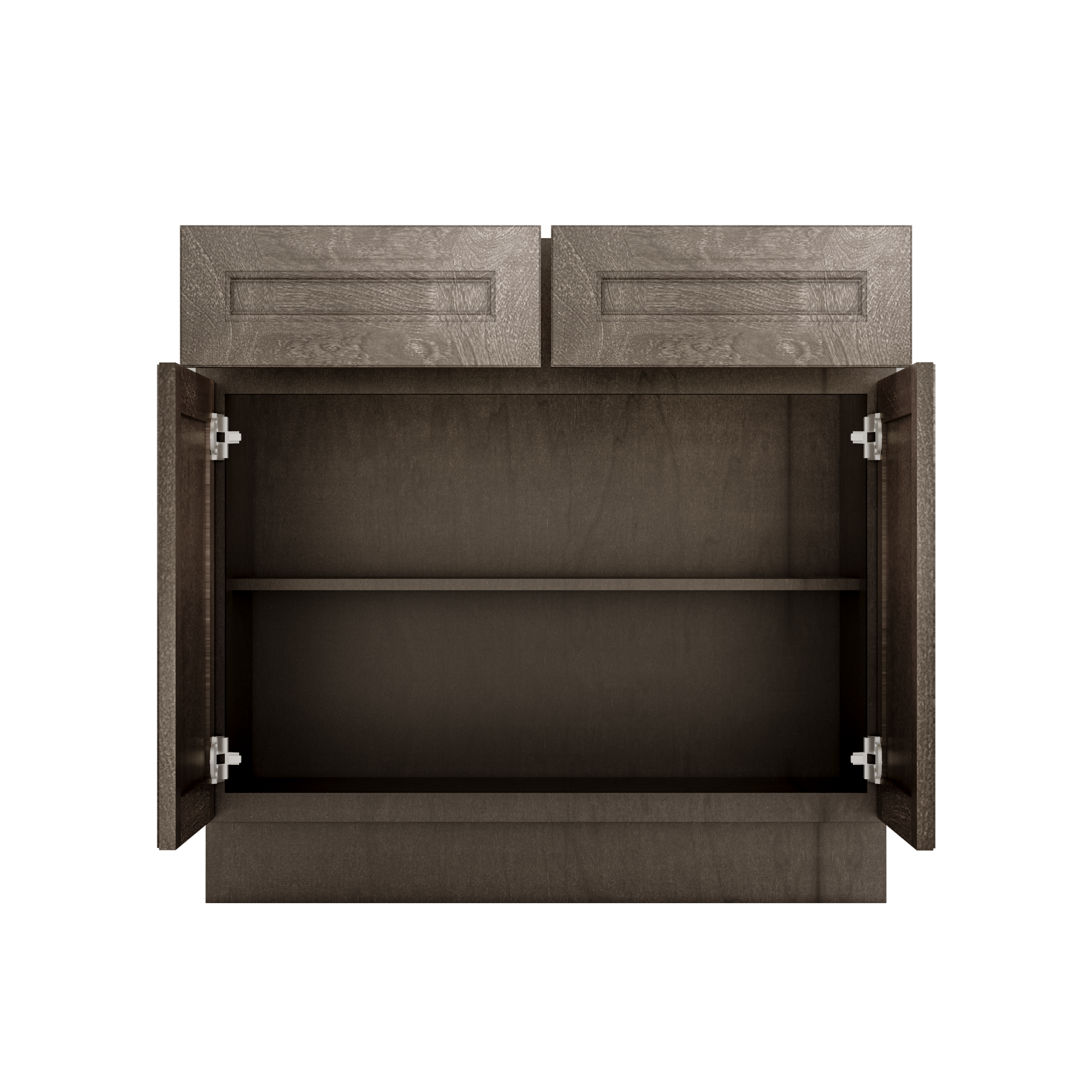 Base Kitchen Cabinet B36 Milan Slate 36 in. width 34.5 in. height 24 in. depth