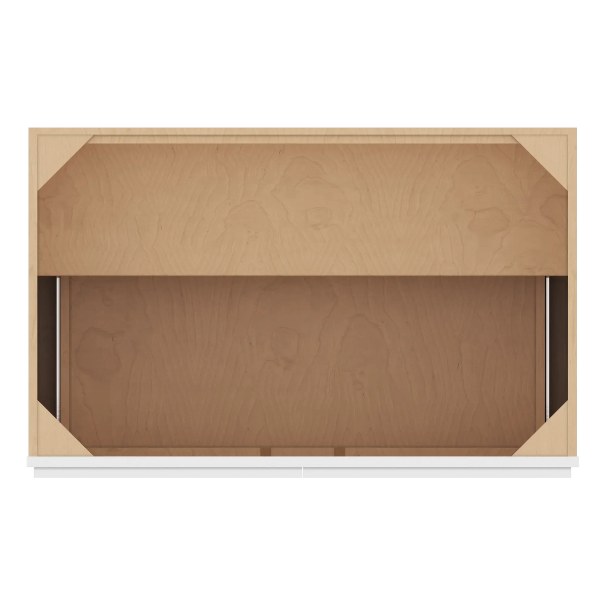 cnc luxor white 39 w full height double door base cabinet w 1 pullout shelf
