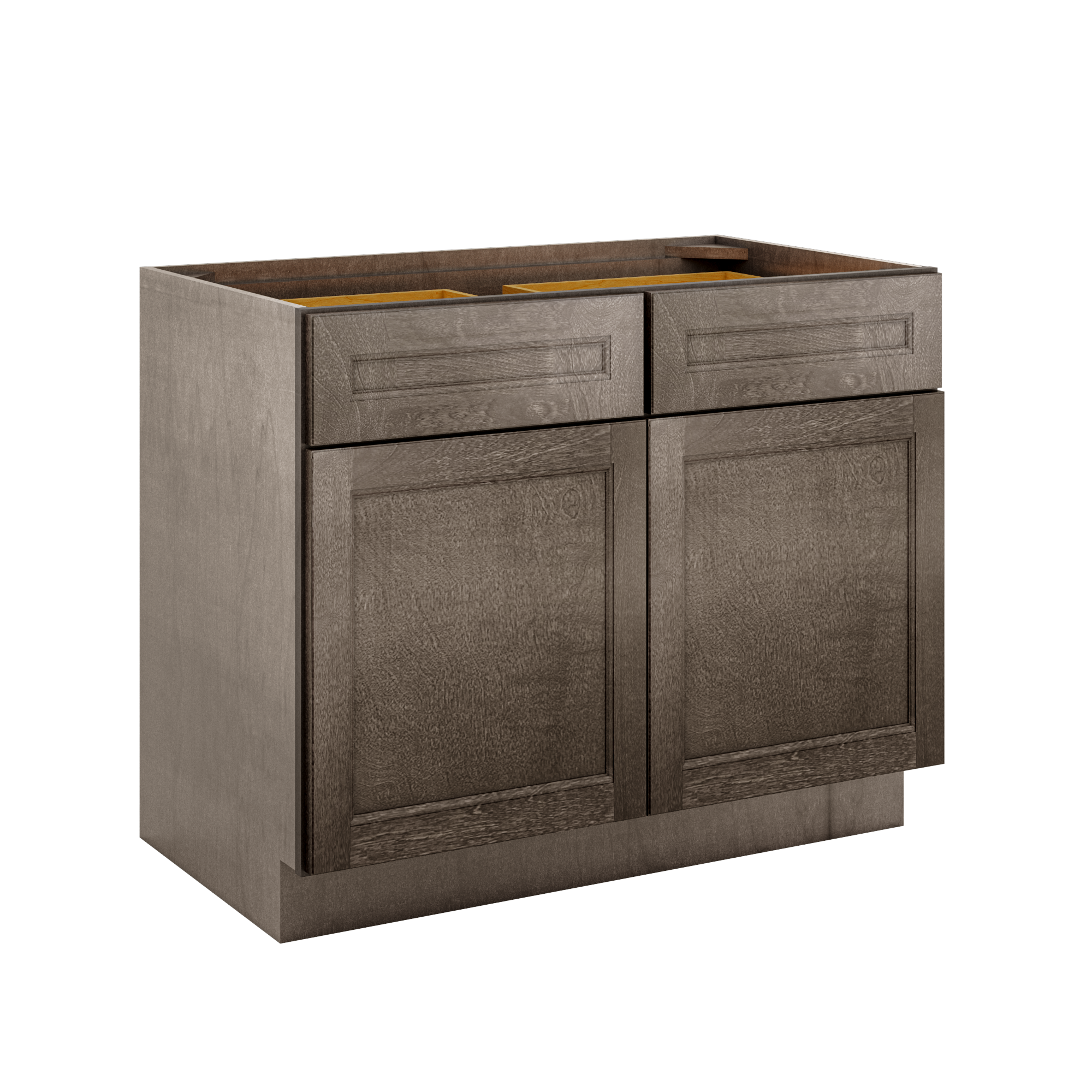 Base Kitchen Cabinet B42 Milan Slate 42 in. width 34.5 in. height 24 in. depth