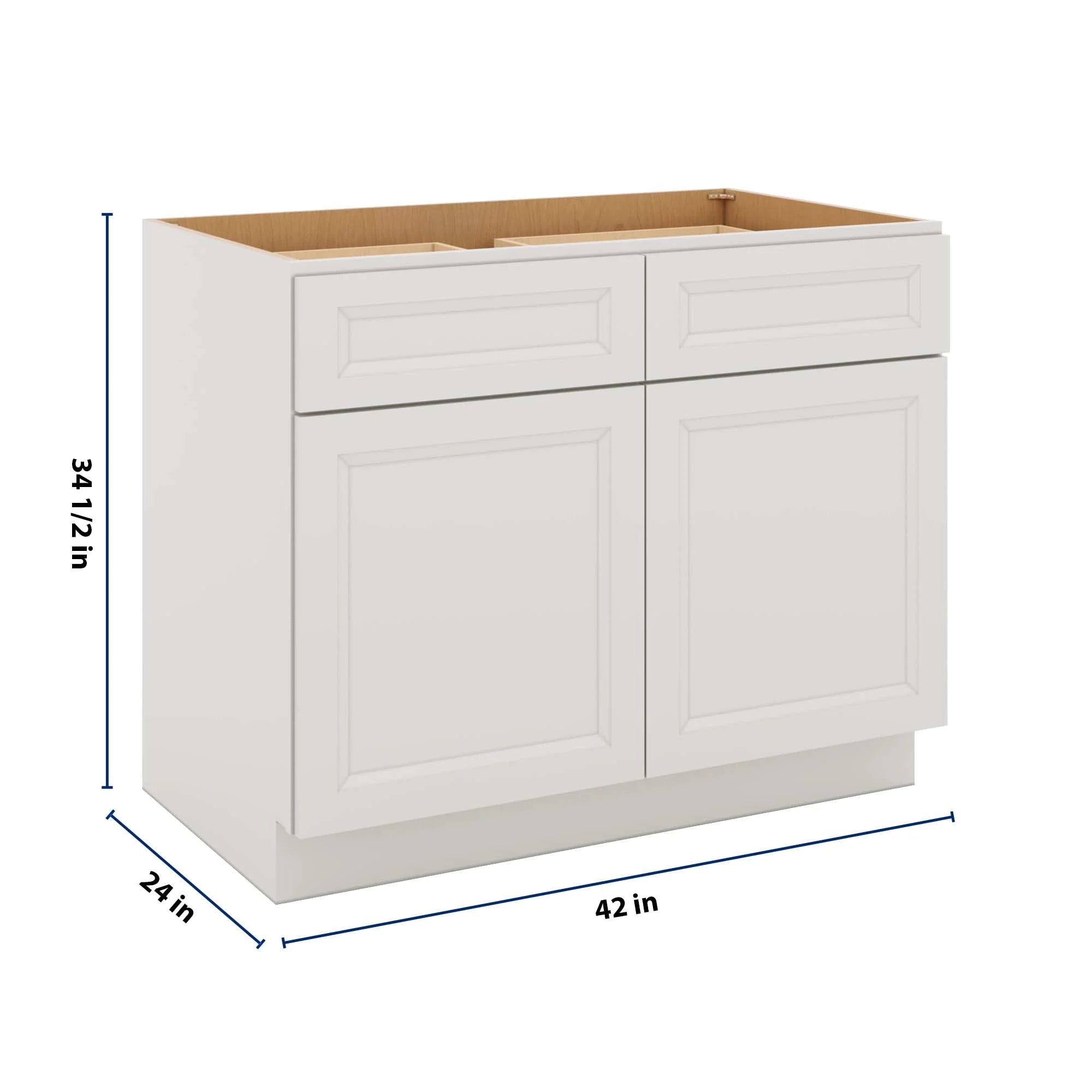 J&K Pure B5 Double Door Standard Base Cab - 42" W