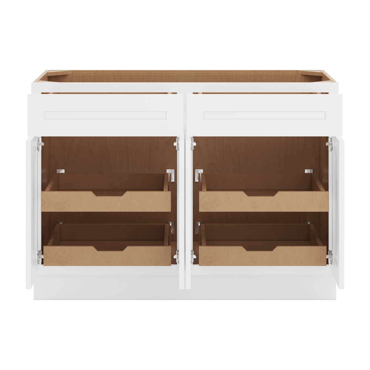 B48 POS4 Open Front white