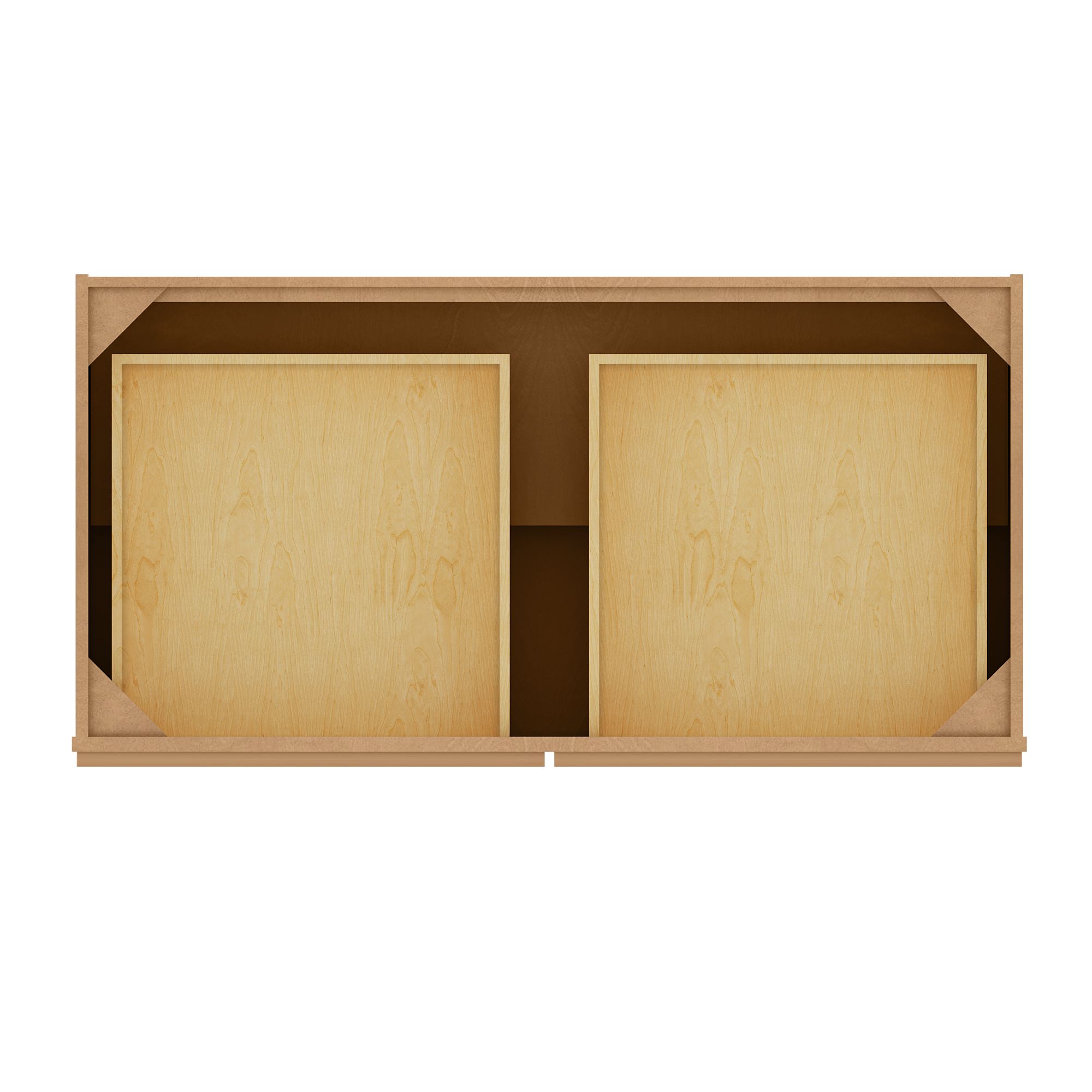 Base Kitchen Cabinet B48 Shaker Toffee 48 in. width 34.5 in. height 24 in. depth