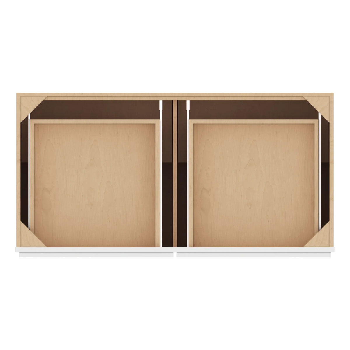 cnc luxor white 48 w 2 drawer four door base cabinet