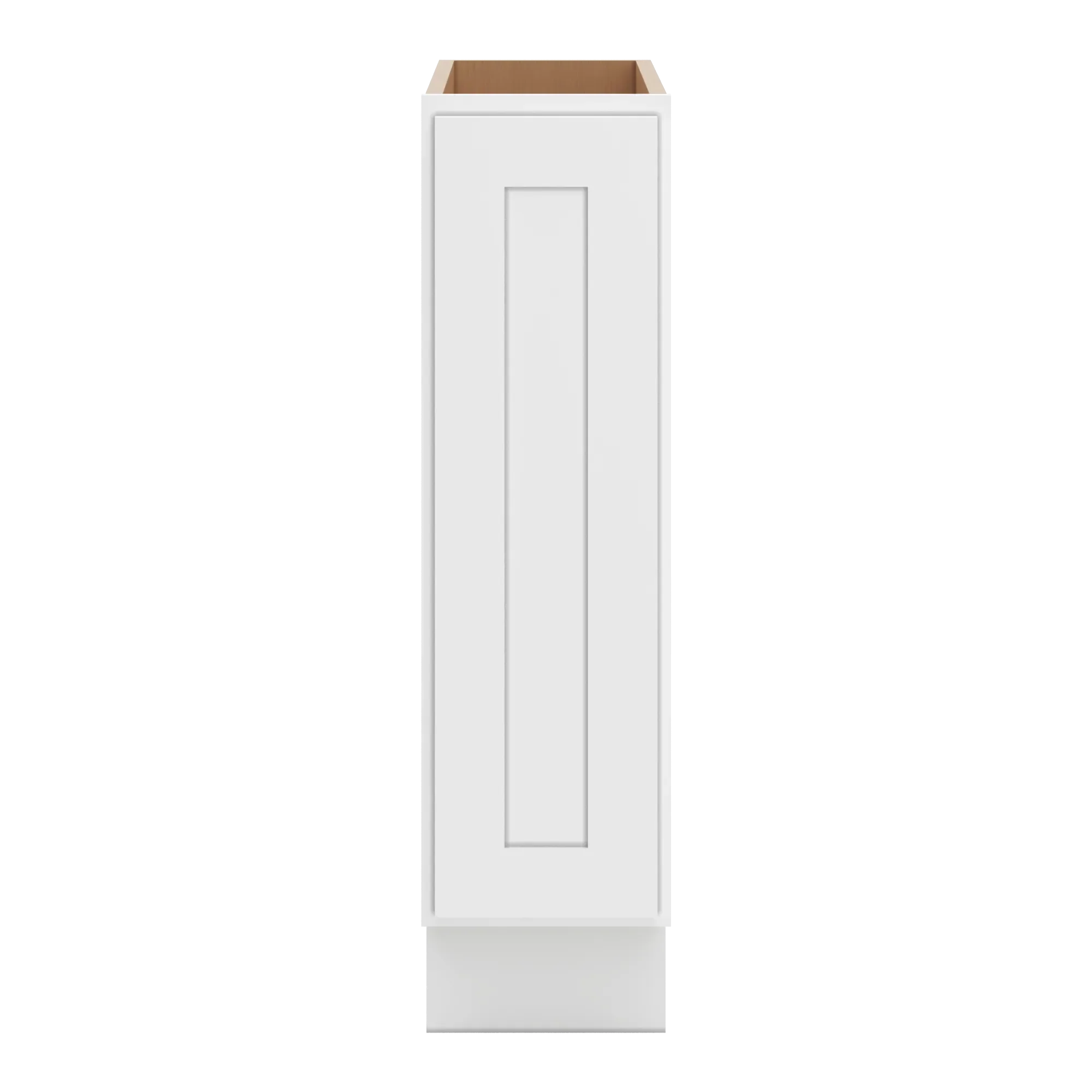cnc luxor 5 piece white 09 w full height single door base cabinet