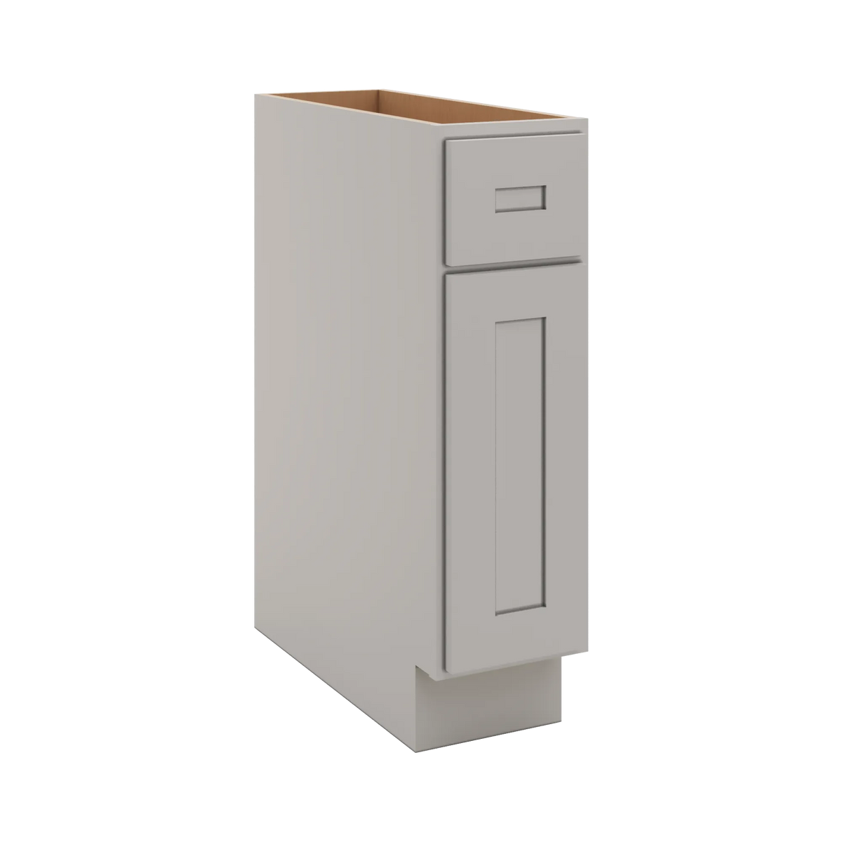 CNC Luxor 5-Piece Misty Grey 09" W X 32 1/2" H Single Door Base Cabinet