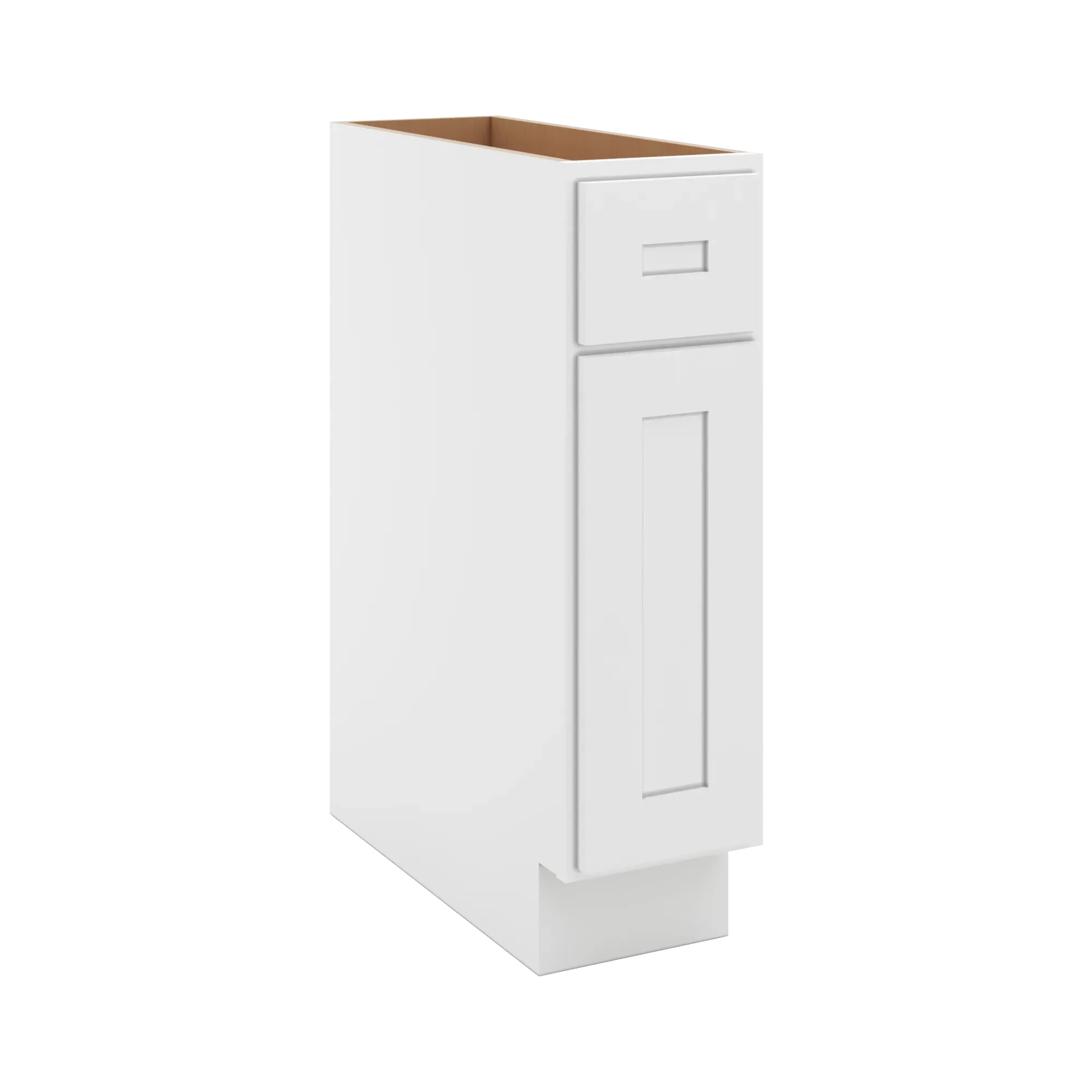 cnc luxor 5 piece white 09 w x 32 1 2 h single door base cabinet
