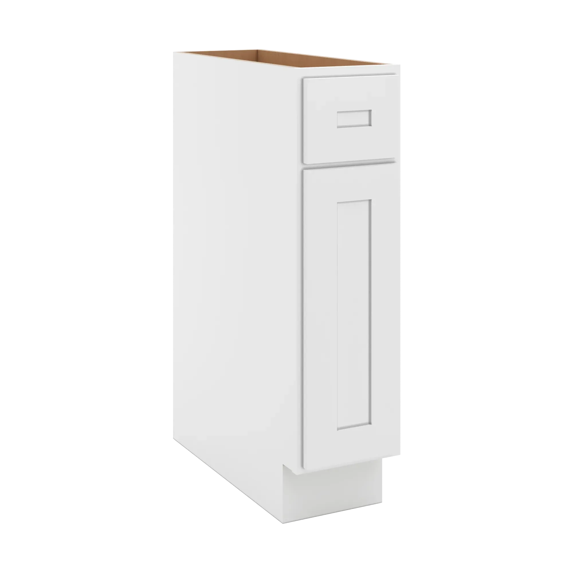 cnc luxor 5 piece white 09 w single door base cabinet