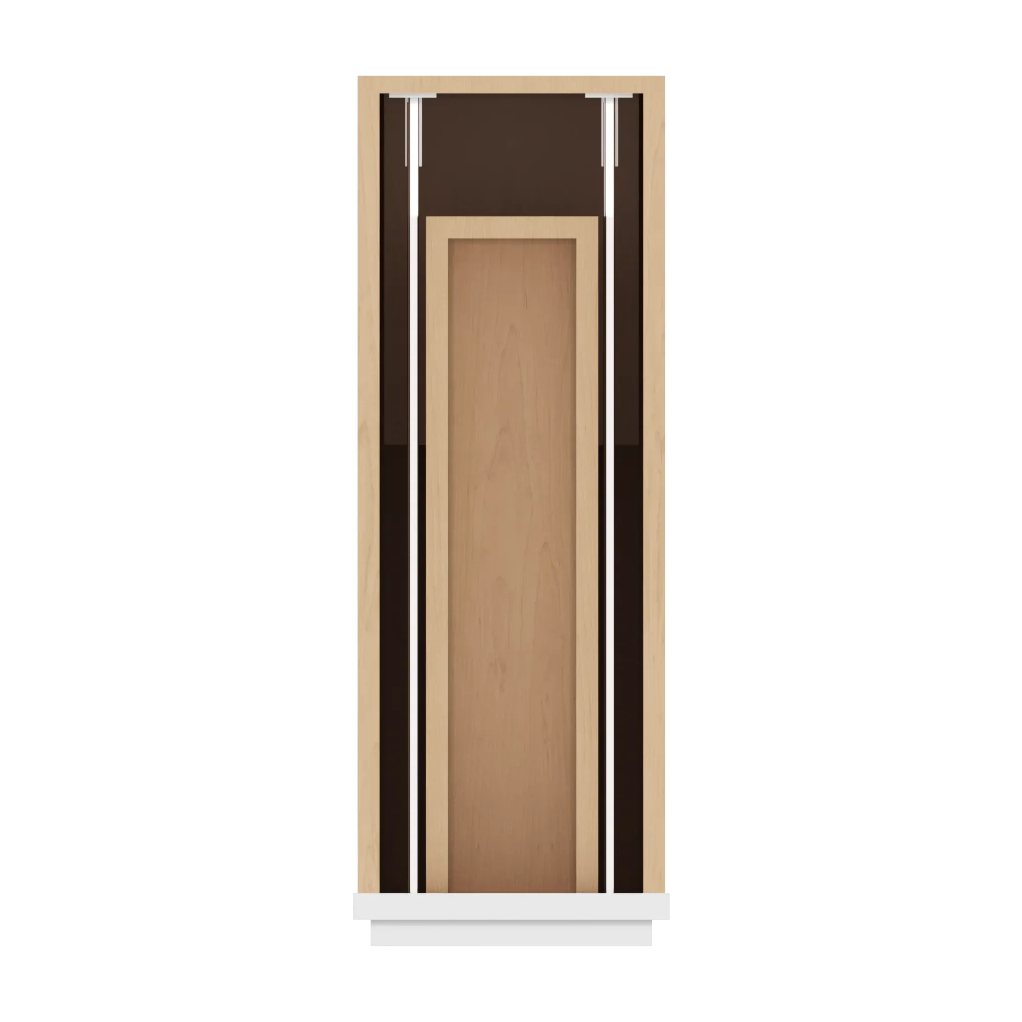 cnc luxor 5 piece white 09 w single door base cabinet