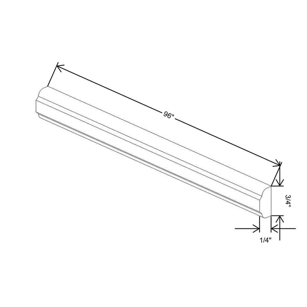 Kitchen Cabinet Distributors Shaker Kodiak 3/4" Batten Molding