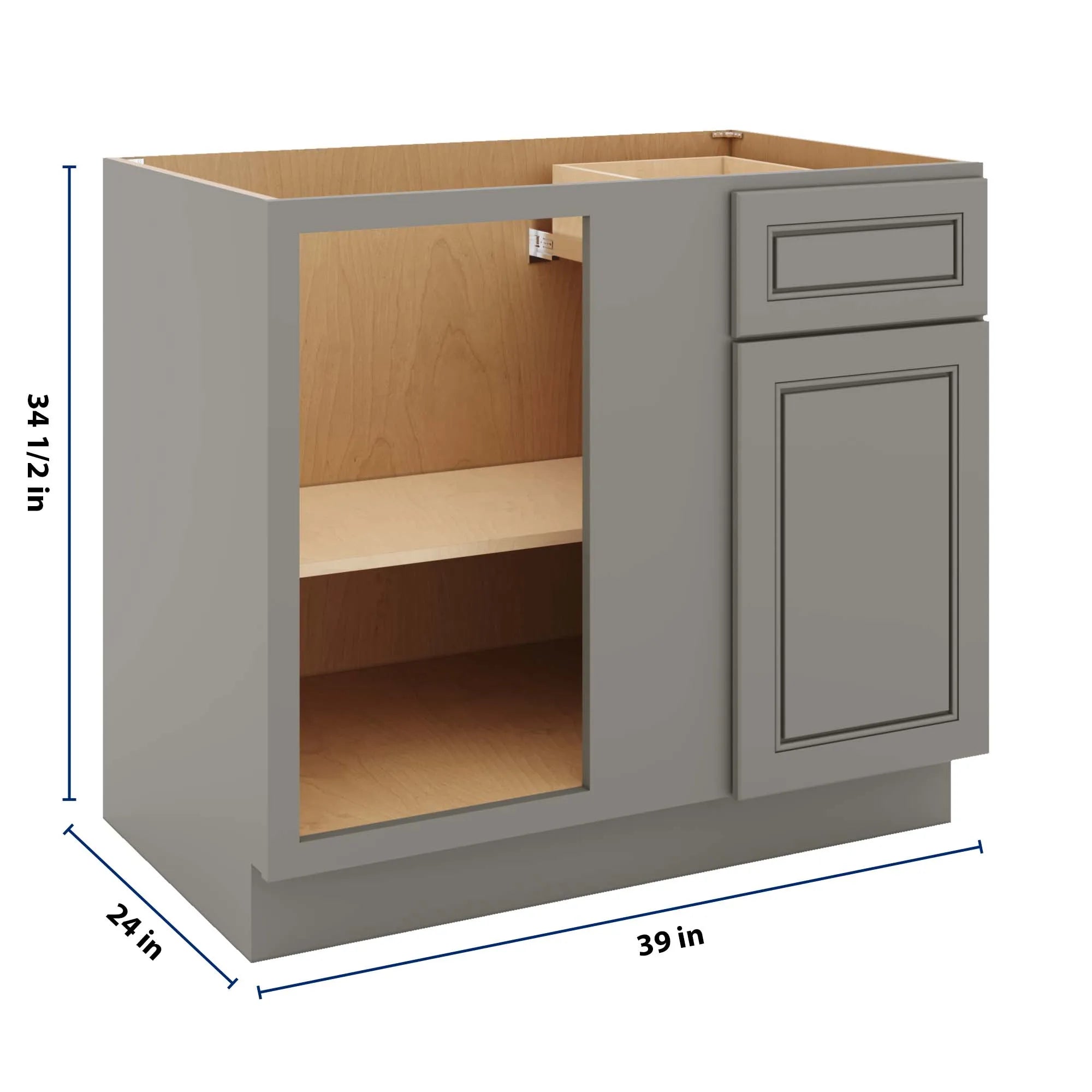 J&K Greige K3 Base Blind Corner - 39"W