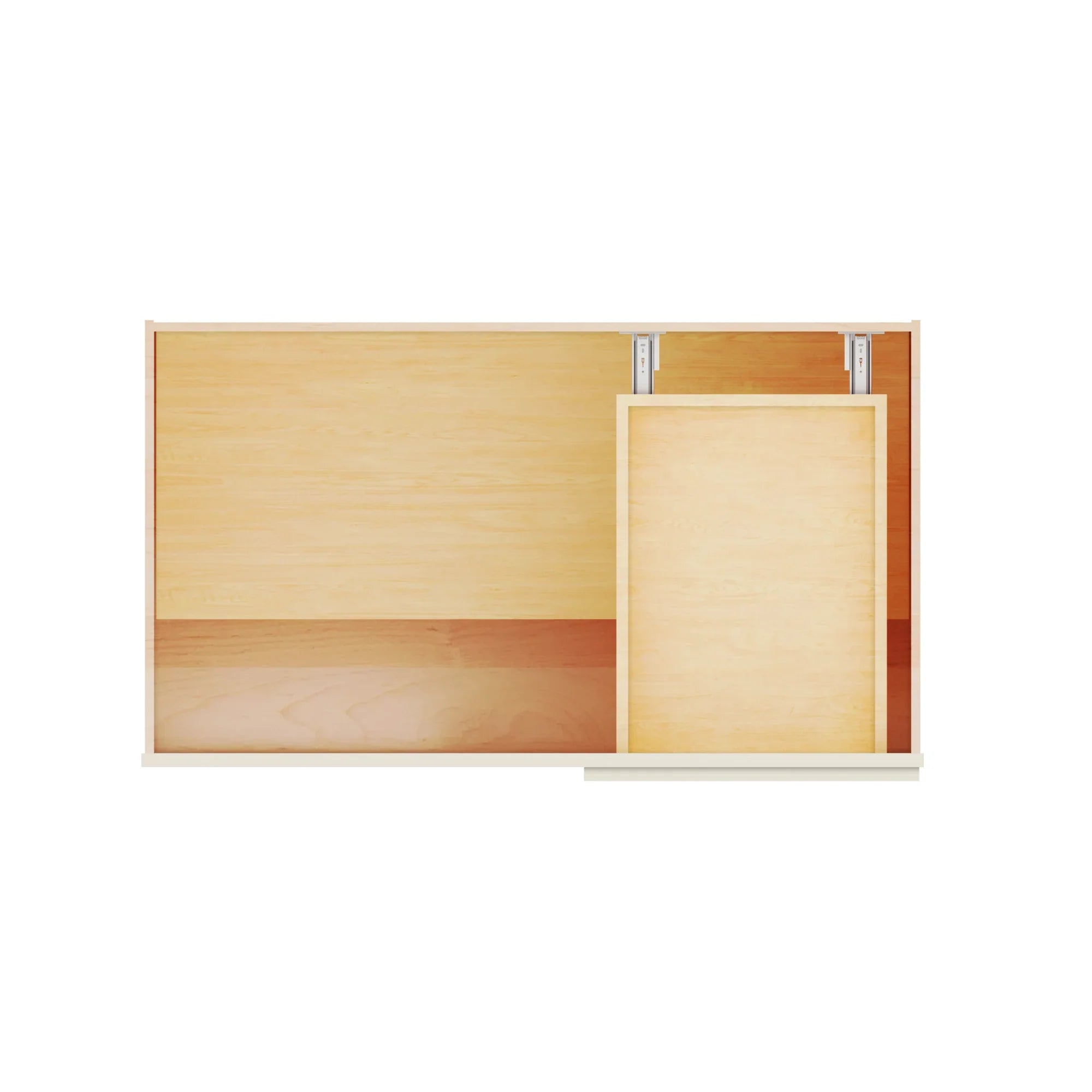 Modernform Cabinet Slim Dove White 42" W X 34 1/2" H X 24" D Blind Base Cabinet