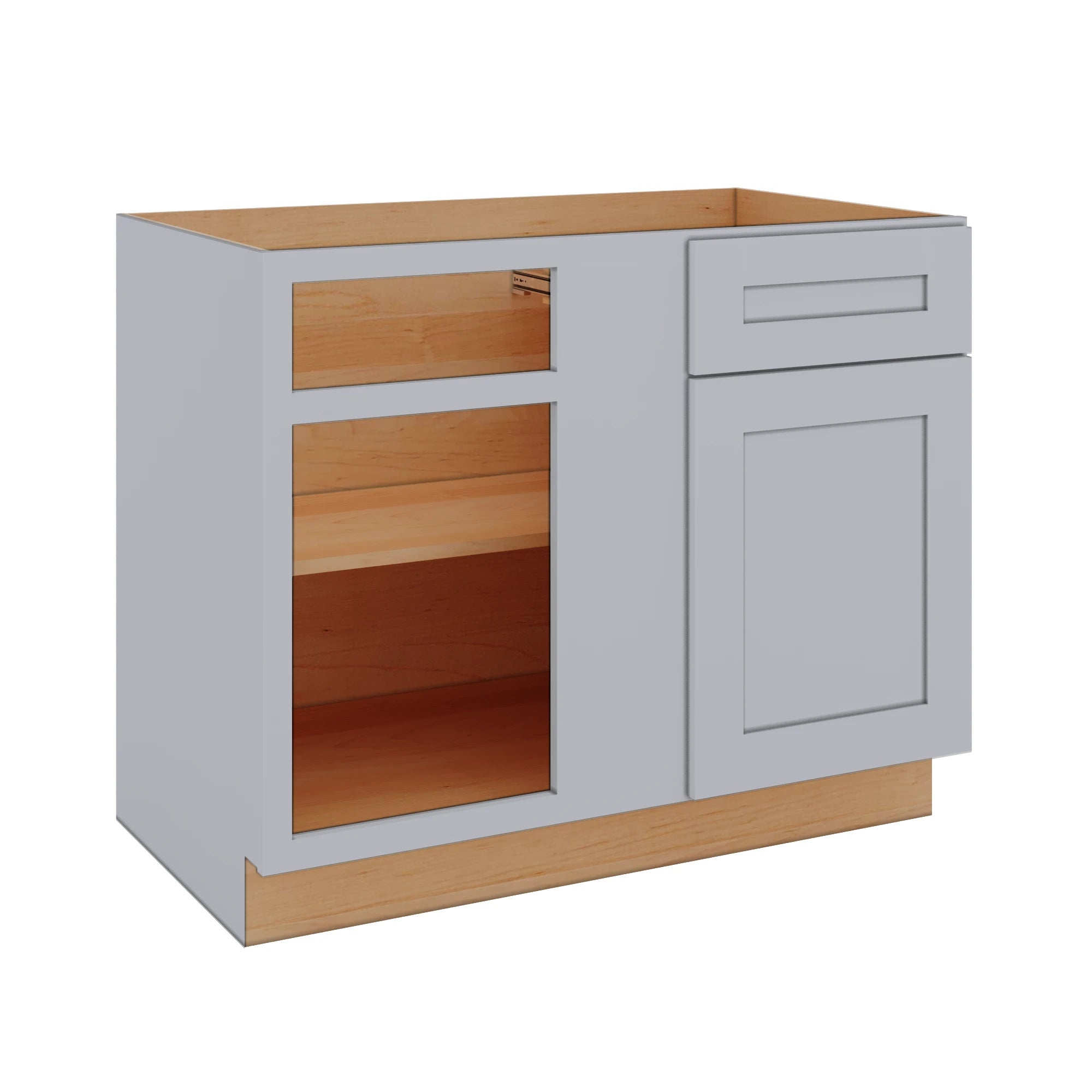 Modernform Cabinet Grey Shaker 42" W X 34 1/2" H X 24" D Blind Base Cabinet