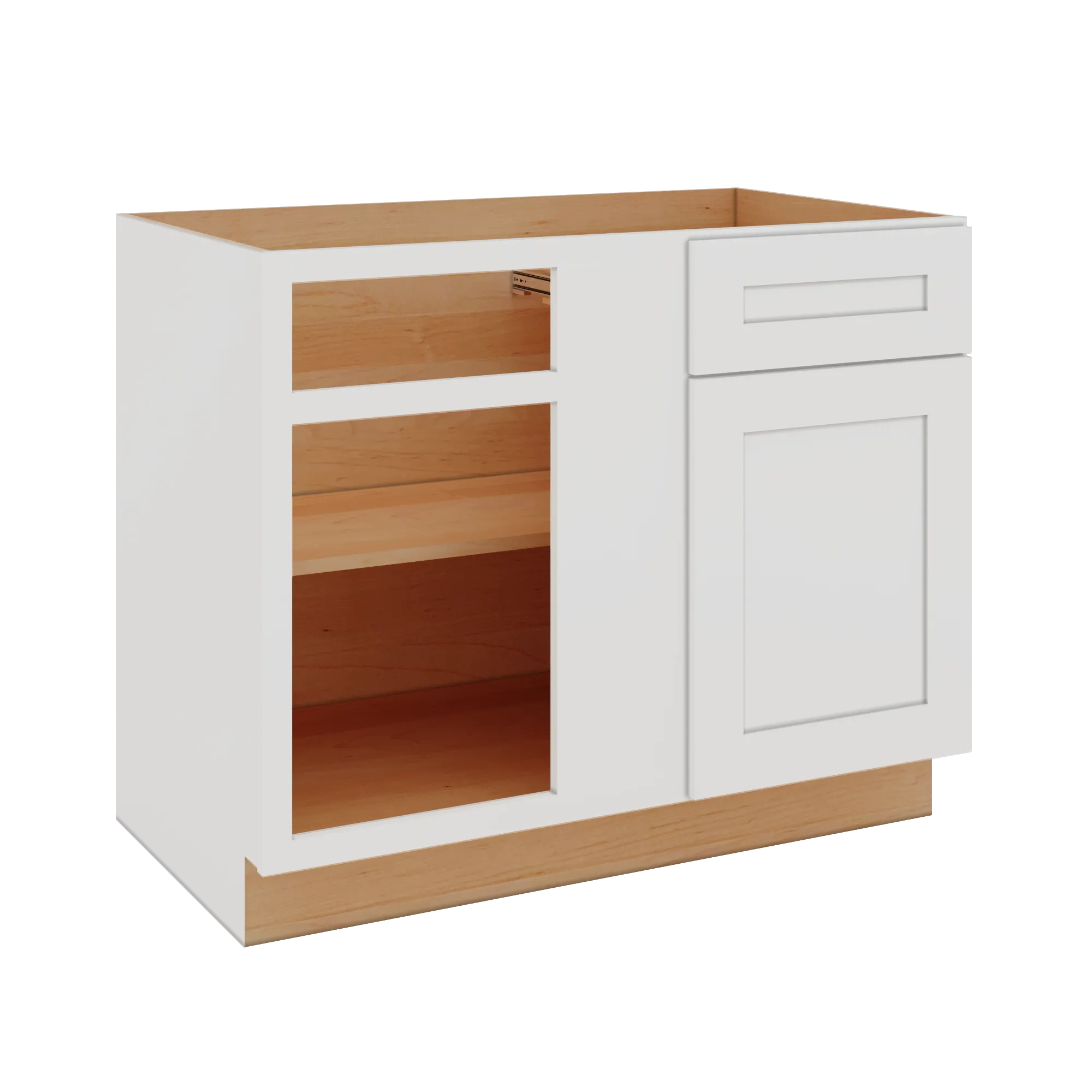 Modernform Cabinet White Shaker 42" W X 34 1/2" H X 24" D Blind Base Cabinet