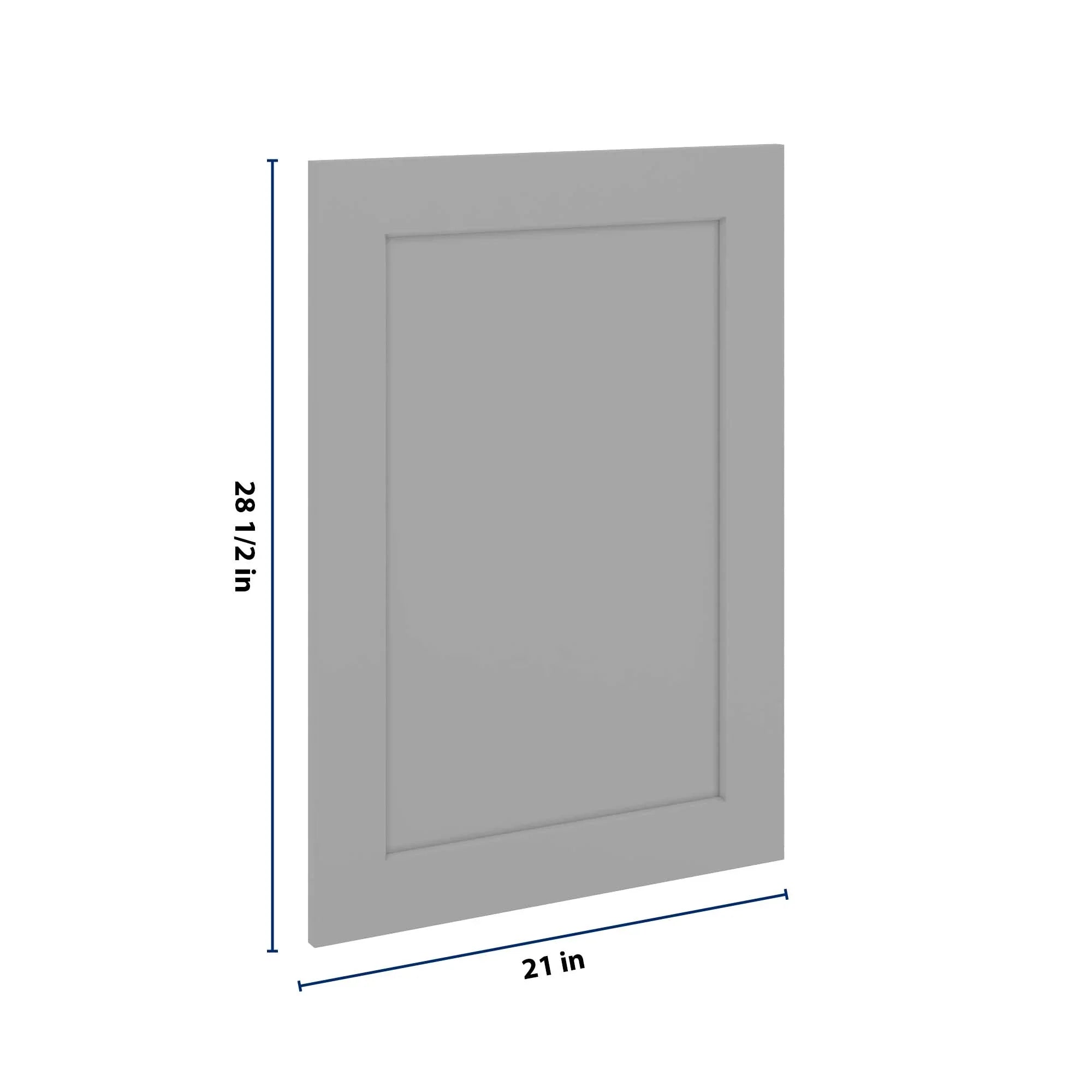 J&K Castle Grey S5 Dummy Door Panel 21" W