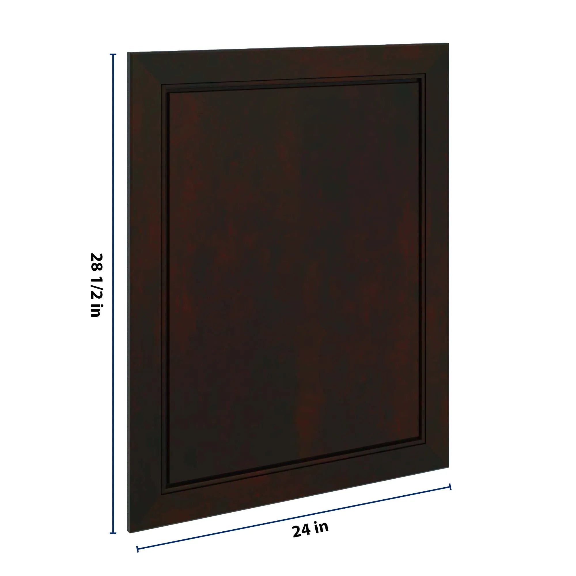 J&K Espresso K8 Dummy Door Panel 24" W