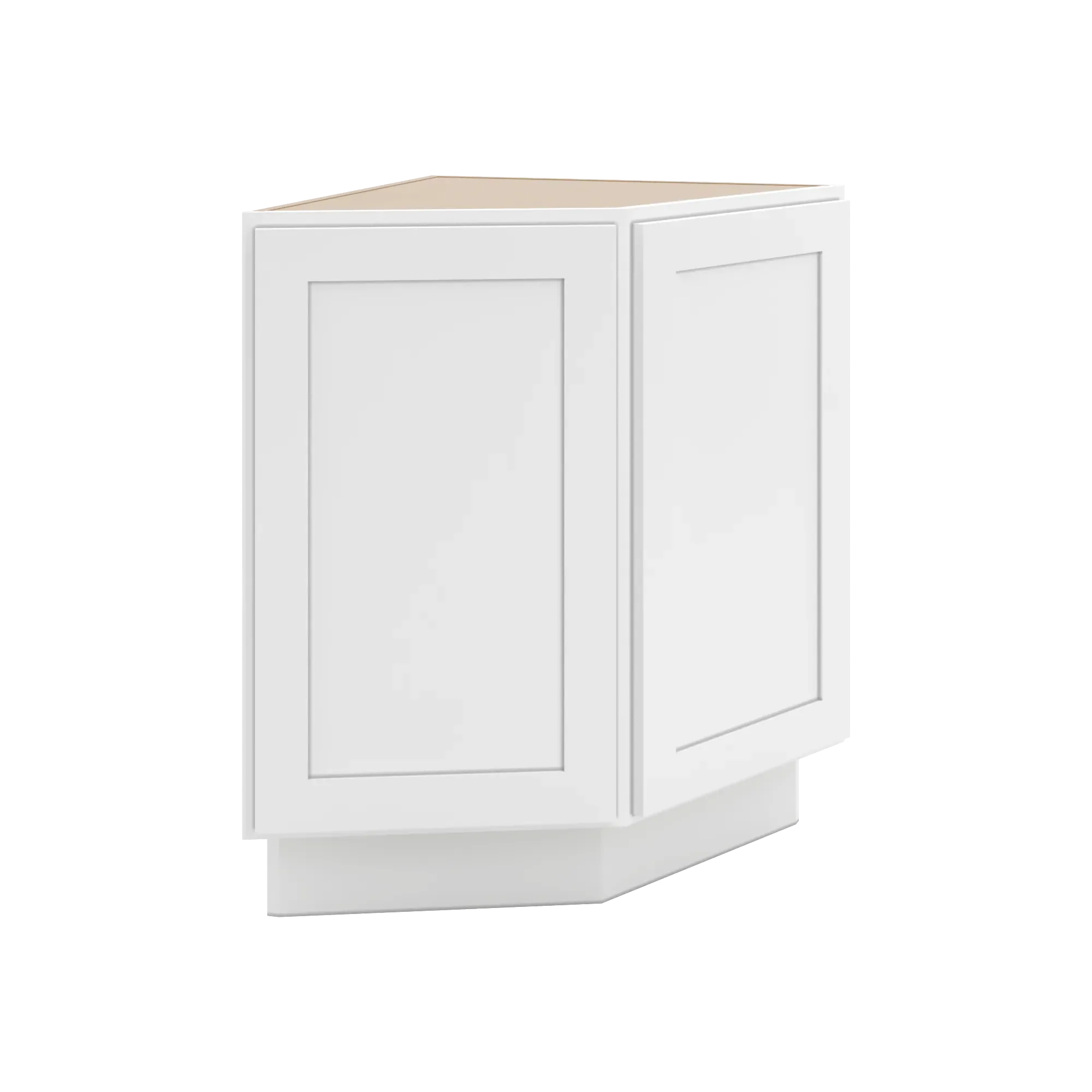 cnc luxor 5 piece white 24 w base end cabinet