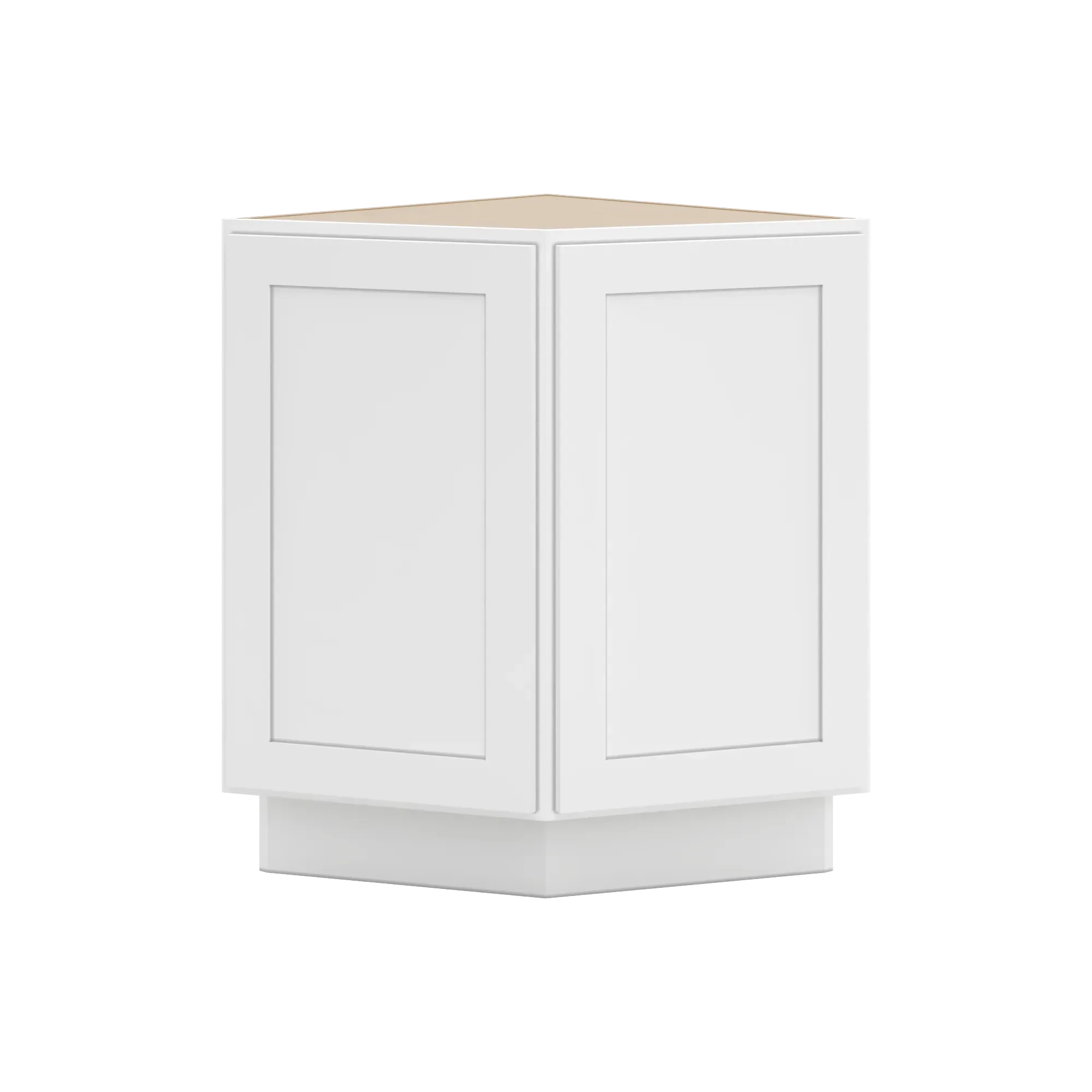 cnc luxor 5 piece white 24 w base end cabinet