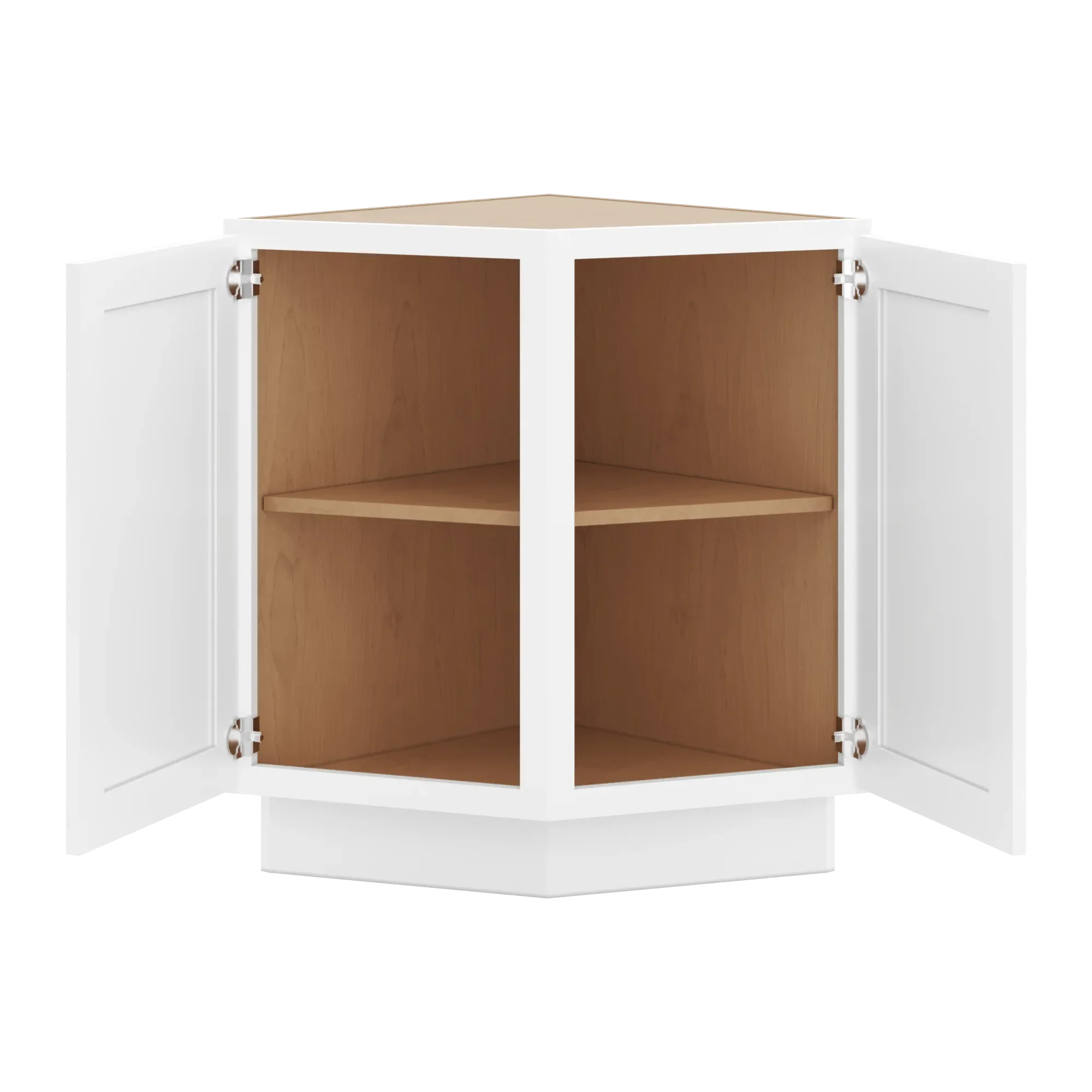 cnc luxor 5 piece white 24 w base end cabinet