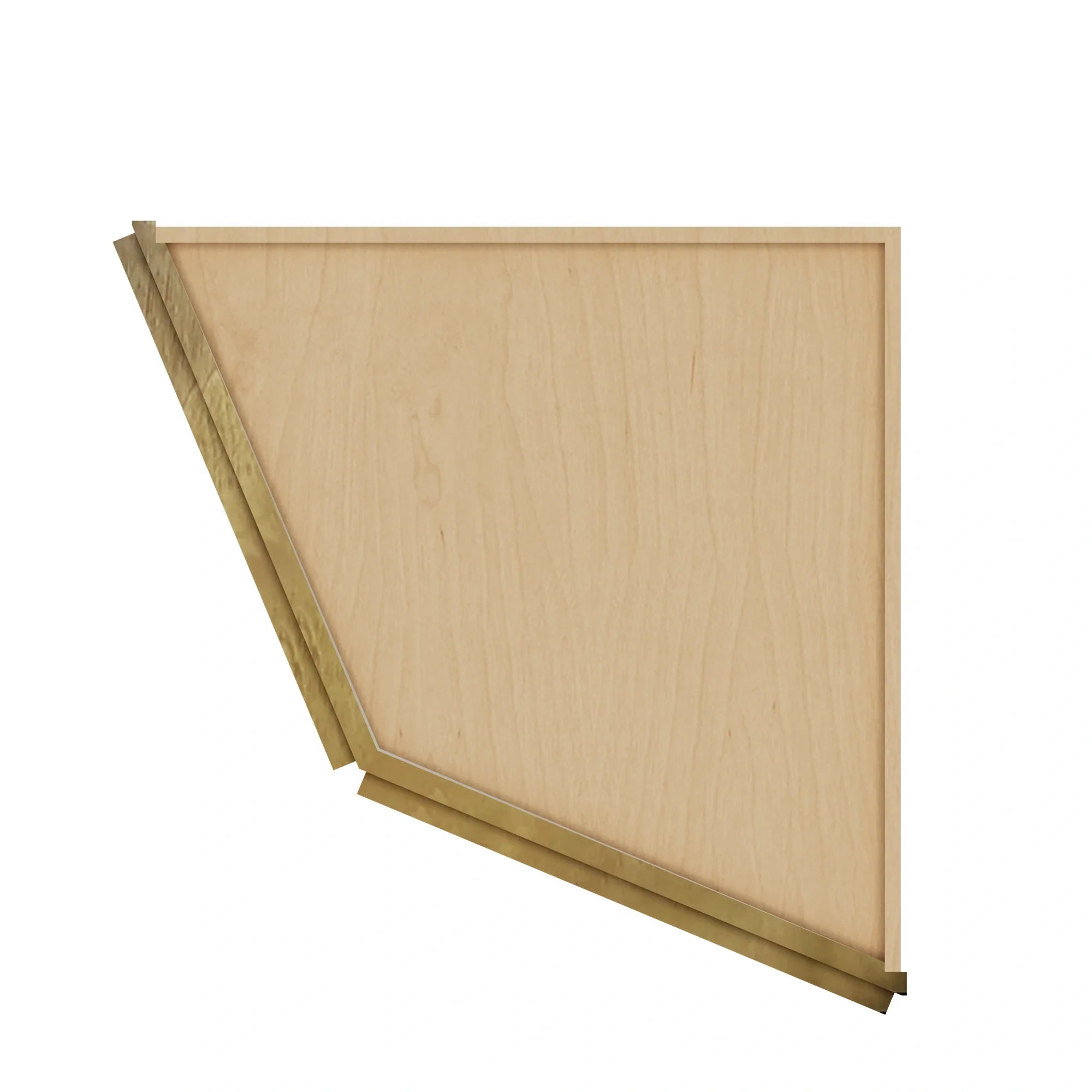 Modernform Cabinet Natural Shaker 24" W X 34 1/2" H X 24" D Base End Corner Cabinet