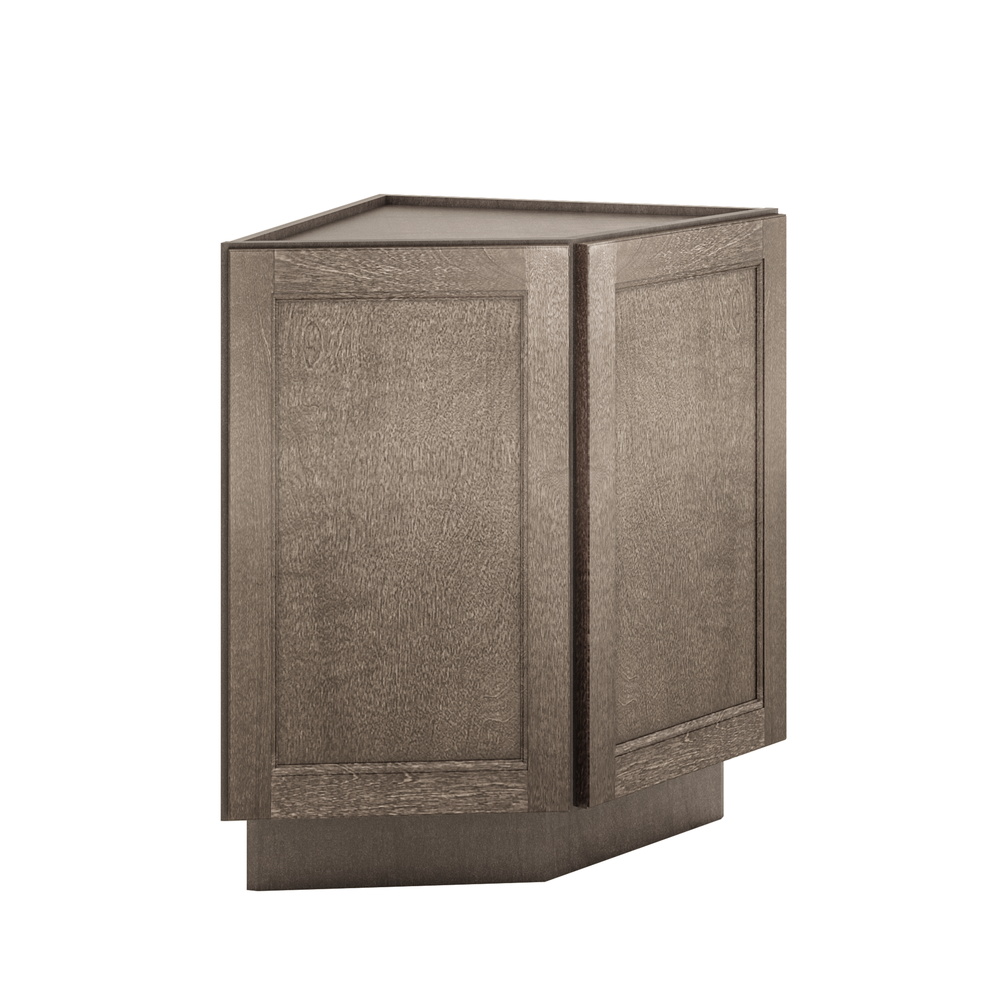 Base End Kitchen Cabinet BECF24 Milan Slate 24 in. width 34.5 in. height 24 in. depth