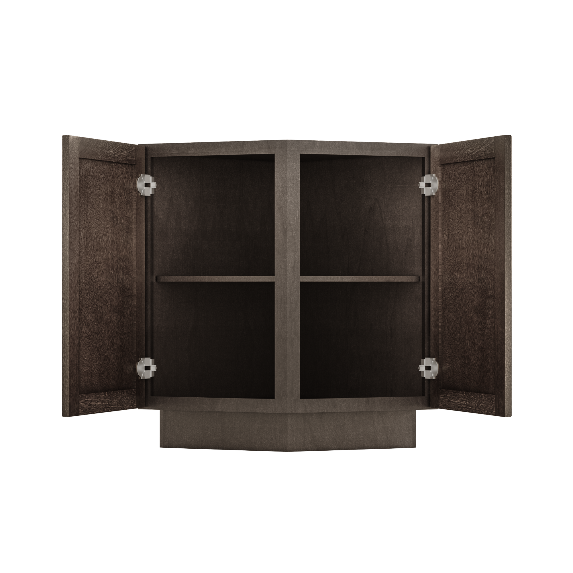 Base End Kitchen Cabinet BECF24 Milan Slate 24 in. width 34.5 in. height 24 in. depth