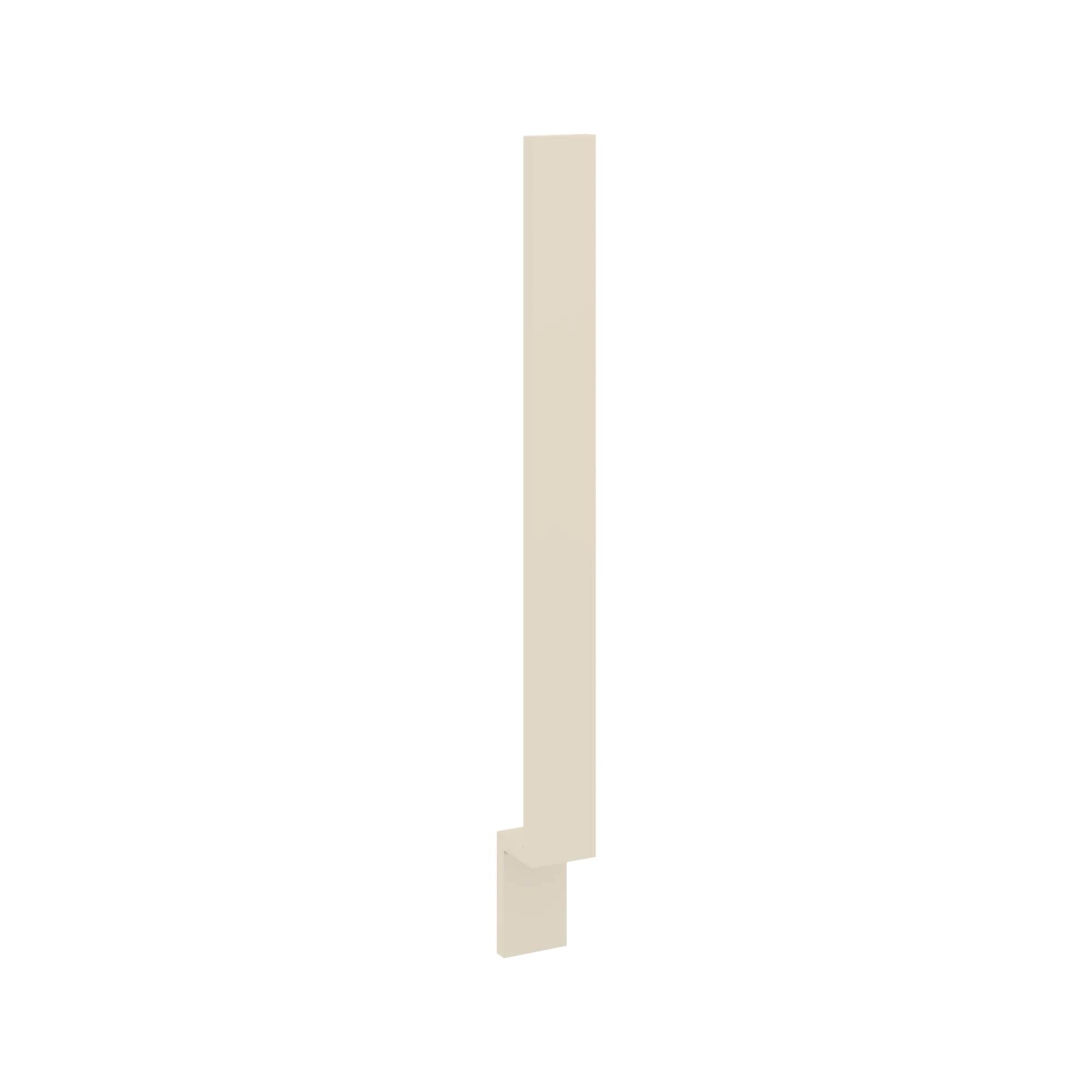 J&K Pearl Glazed H9 Base Filler 3" W x 34 1/2" H