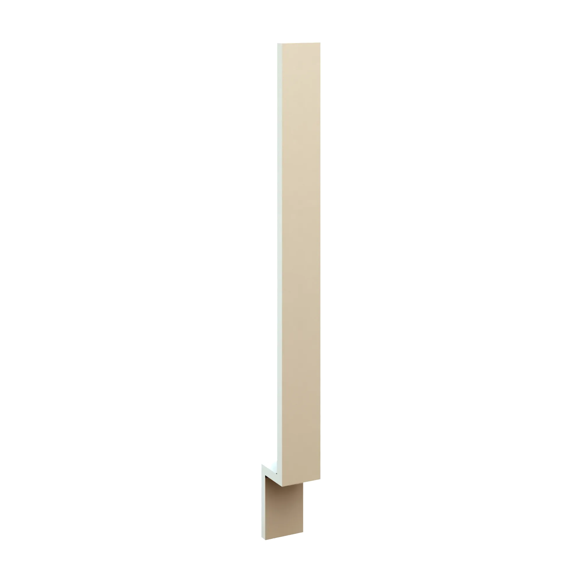 J&K Creme Glazed A7 Base Filler 3" W x 34 1/2" H