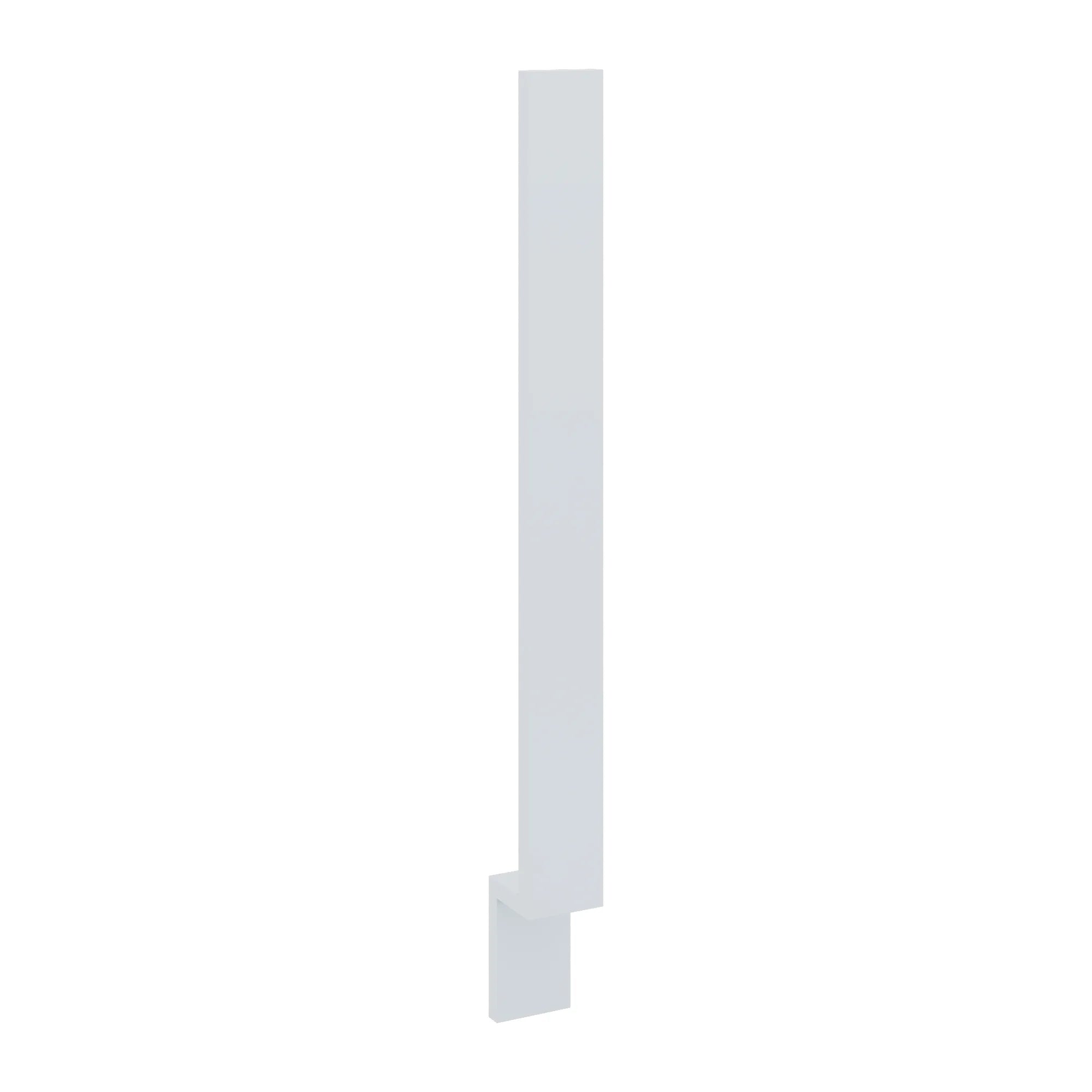 J&K White Shaker S8 Base Filler 3" W x 34 1/2" H