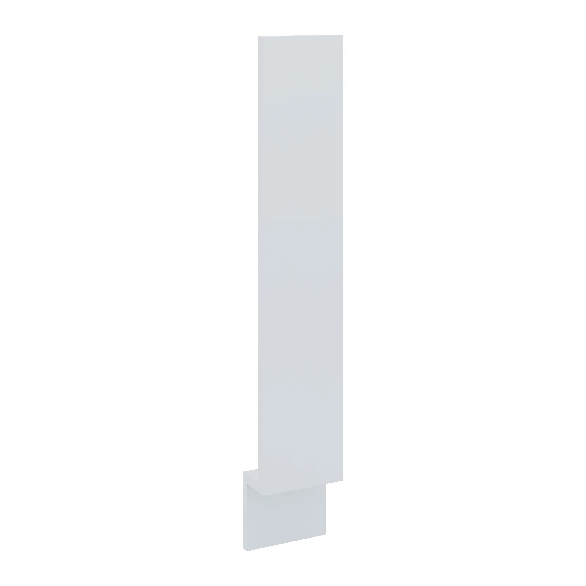 J&K White Shaker S8 Base Filler 6" W x 34 1/2" H