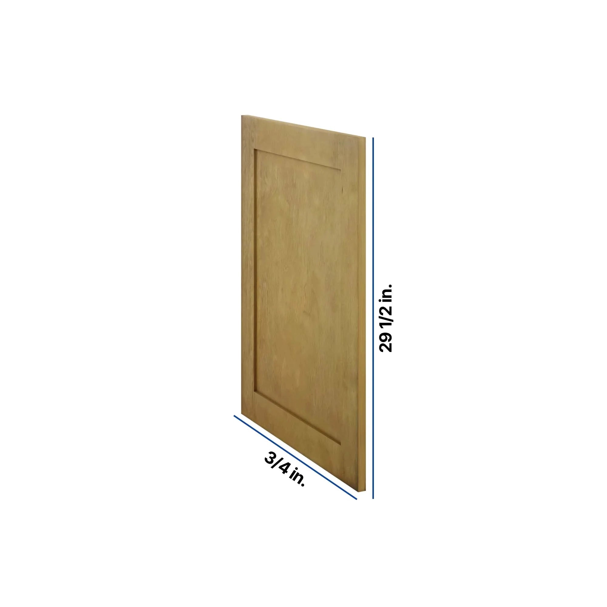 Modernform Cabinet Natural Shaker 3/4" W X 29 1/2" X 23 1/2" D Base Decorative Panel