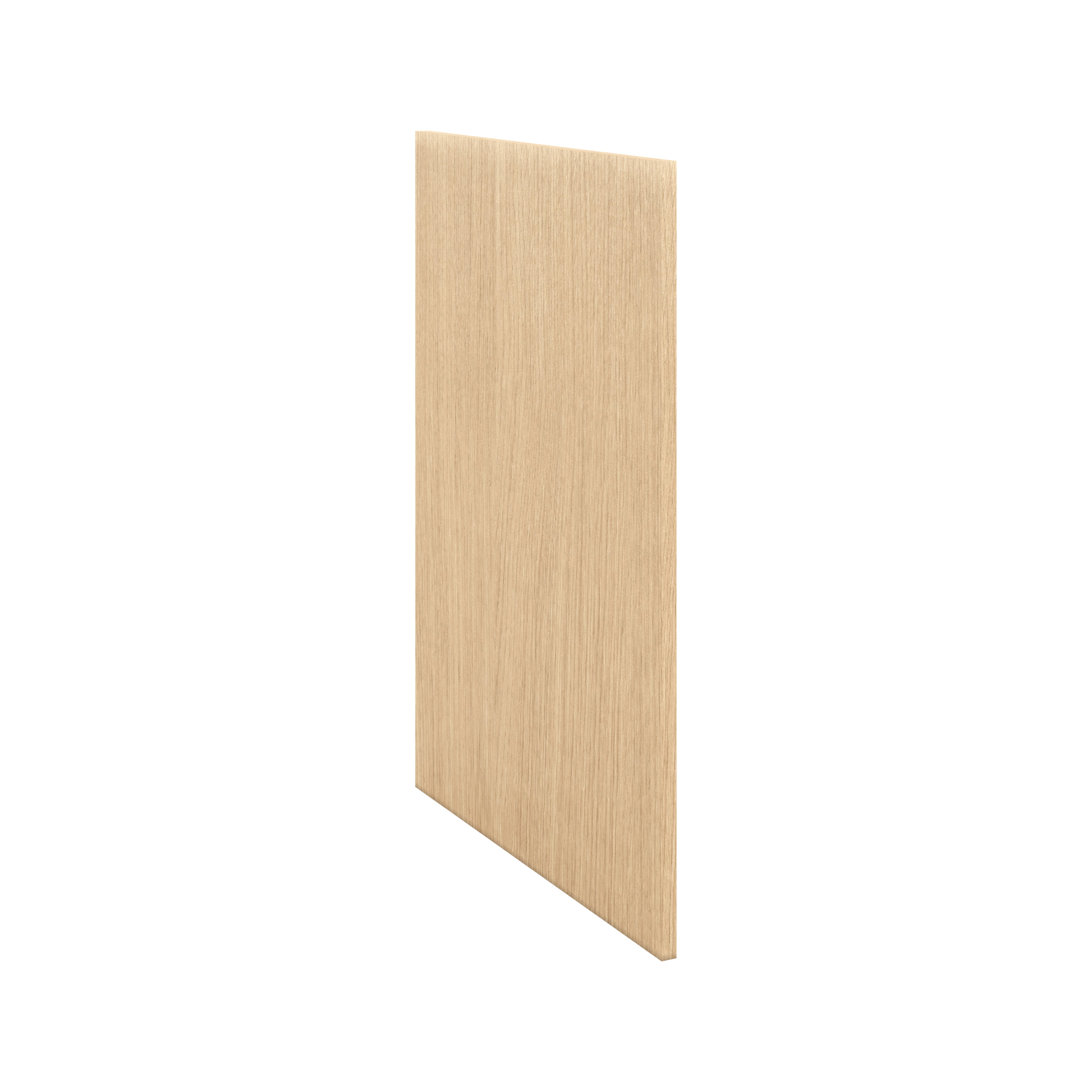 Modernform Cabinet Natural Oak 3/4" W X 34 1/2" H 25 5/8" D Base End Panel