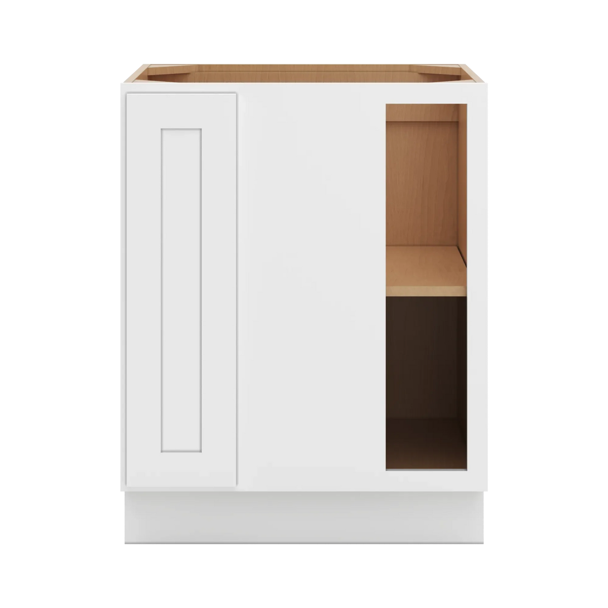 cnc luxor white 36 to 39 w x 34 1 2 h full height blind base cabinet